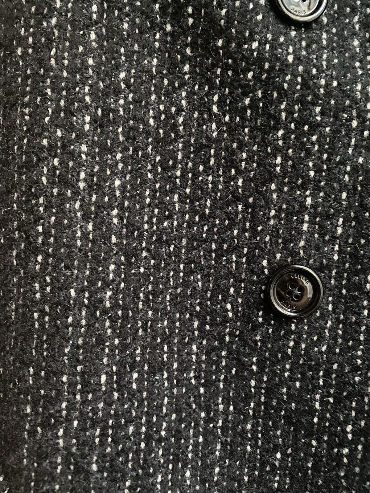 Celine × Hedi Slimane CELINE HEDI SLIMANE ONE OF A KIND WOOL COAT Size US M / EU 48-50 / 2 - 9 Thumbnail