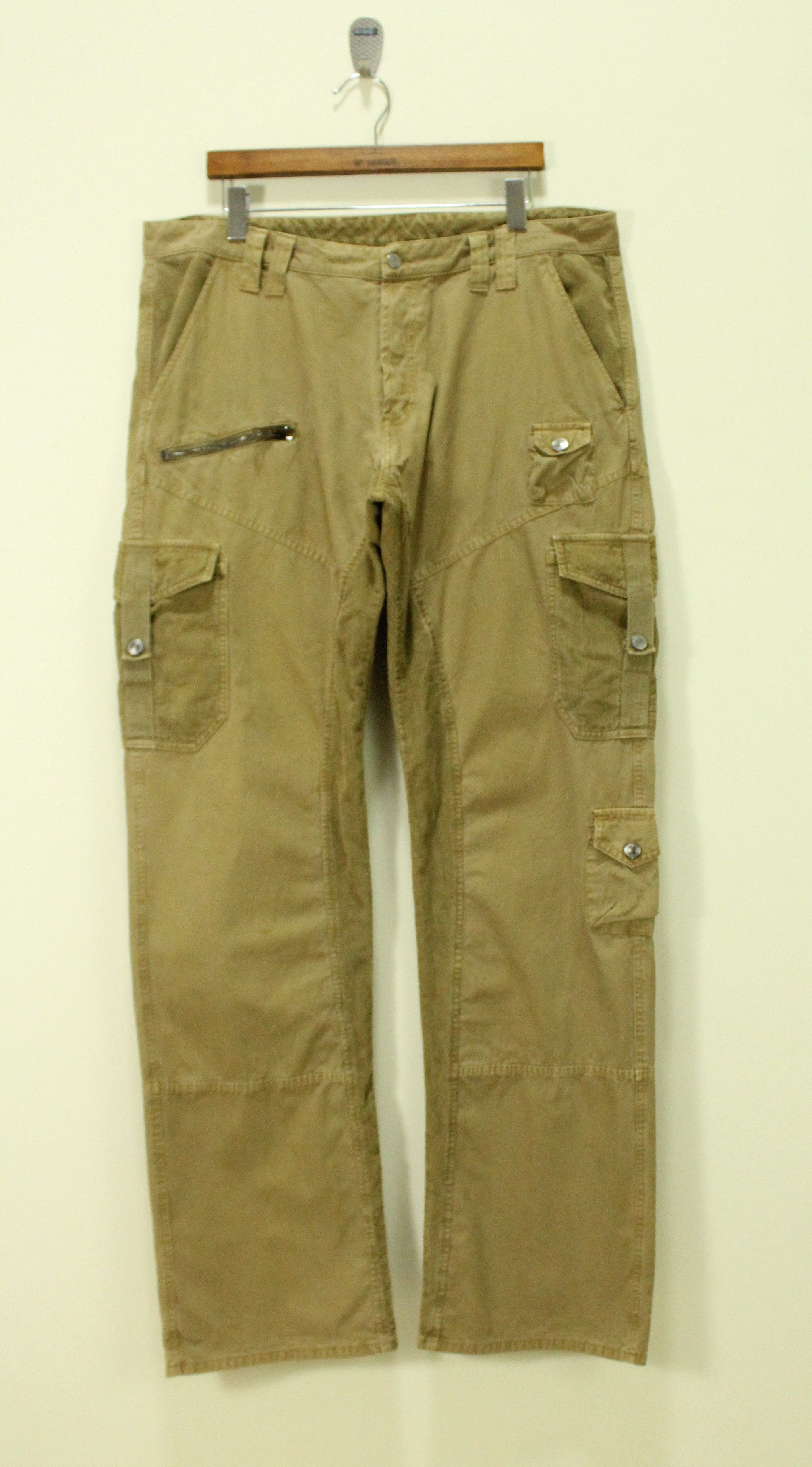 image of Iceberg Pants Cargos Utility Hybrid Pants Corduroy, Men's (Size 38)