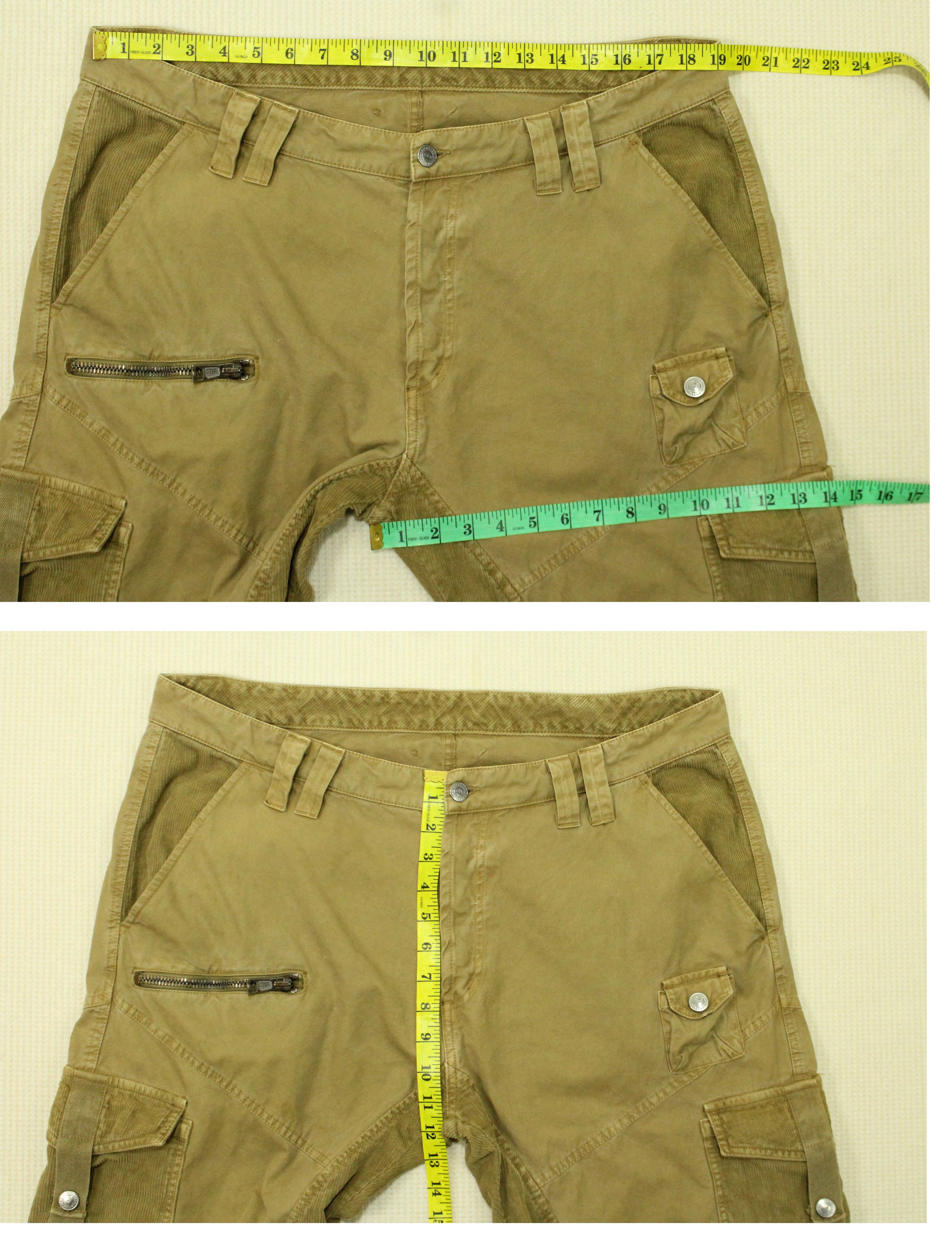 Iceberg ICEBERG Pants Cargos Utility Hybrid Pants Corduroy Size US 38 / EU 54 - 21 Thumbnail