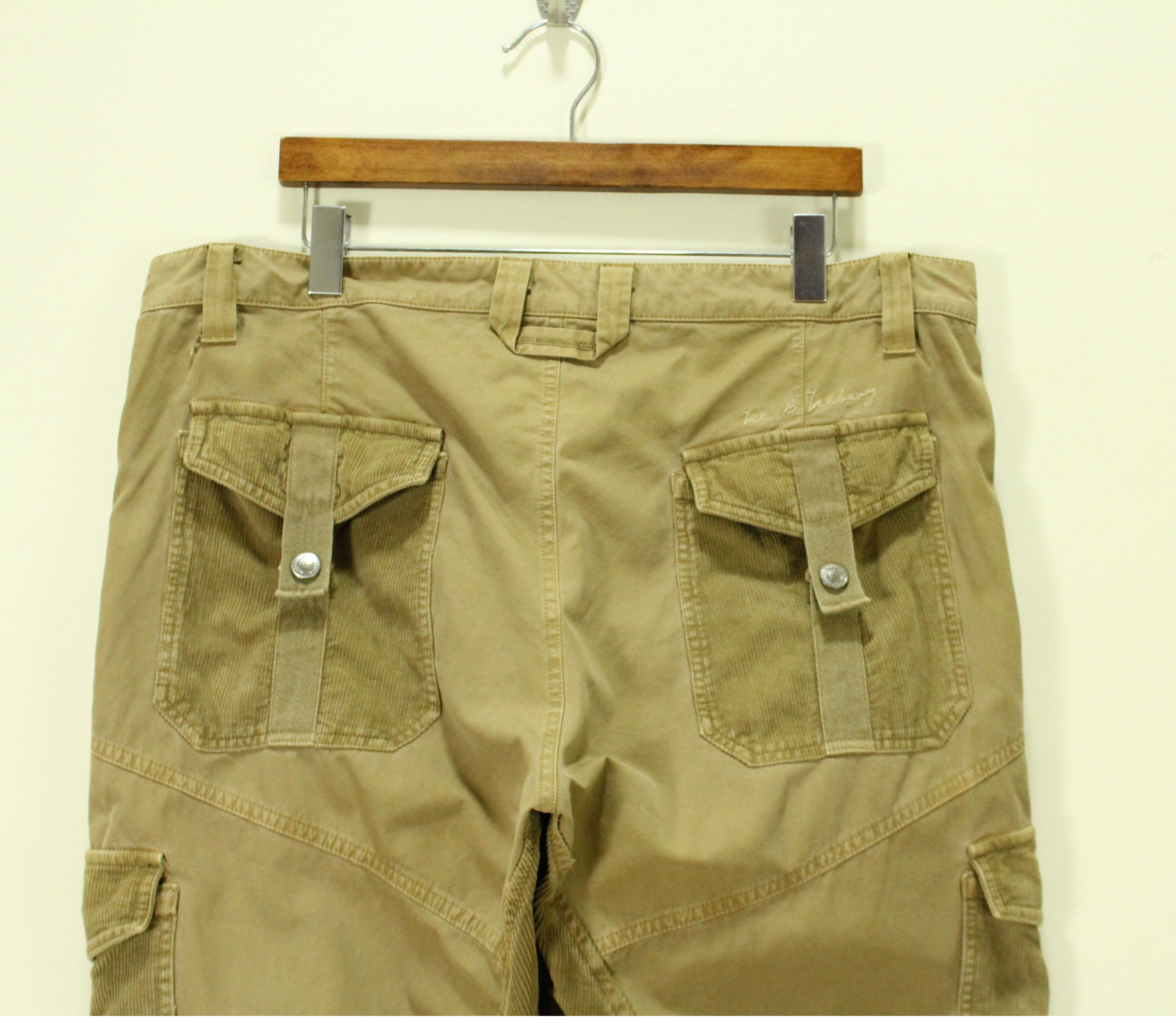 Iceberg ICEBERG Pants Cargos Utility Hybrid Pants Corduroy Size US 38 / EU 54 - 8 Thumbnail