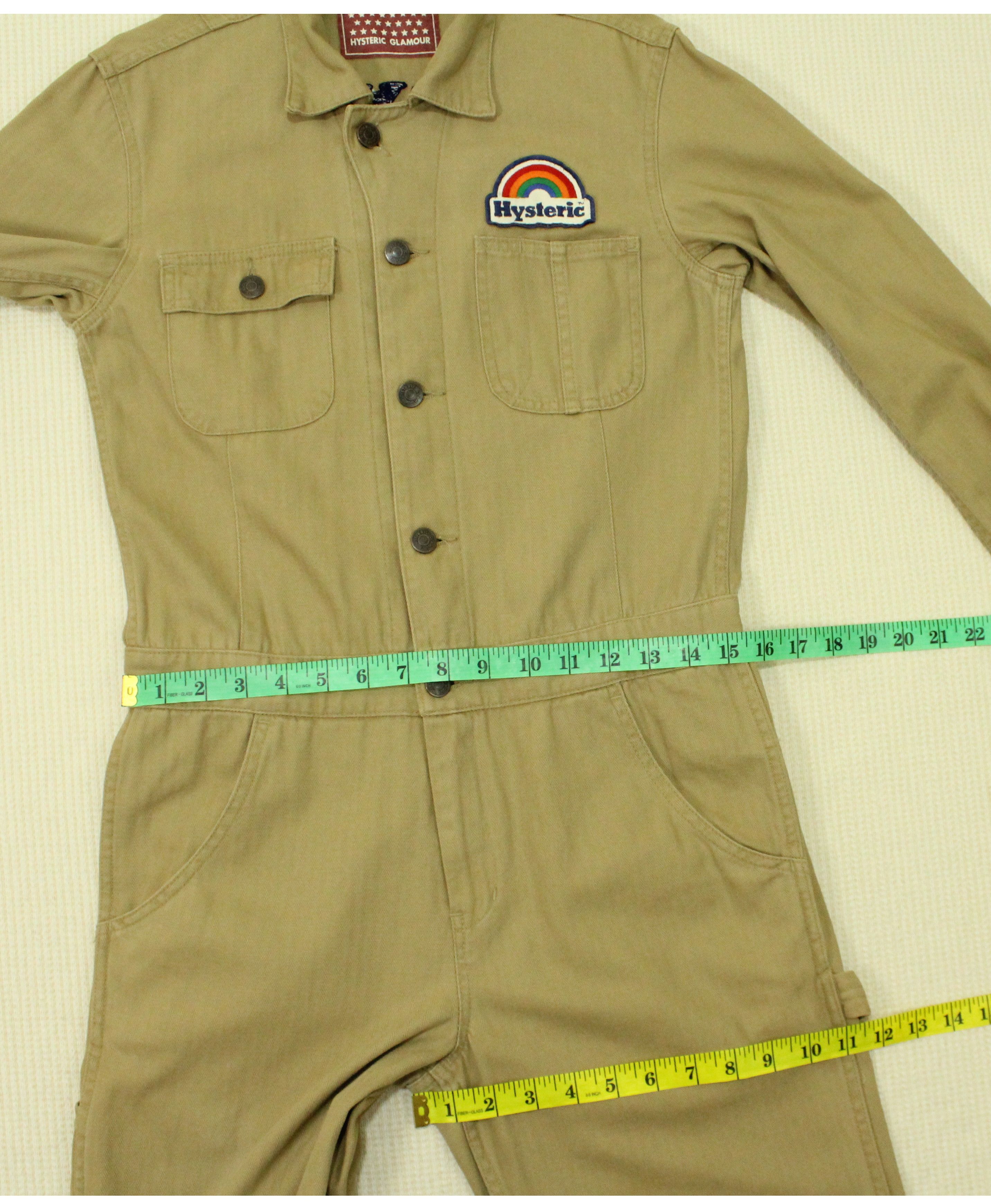 Hysteric Glamour × If Six Was Nine × Tornado Mart HYSTERIC GLAMOUR Jumpsuit Herringbone Twill Free Size Size US 30 / EU 46 - 21 Thumbnail