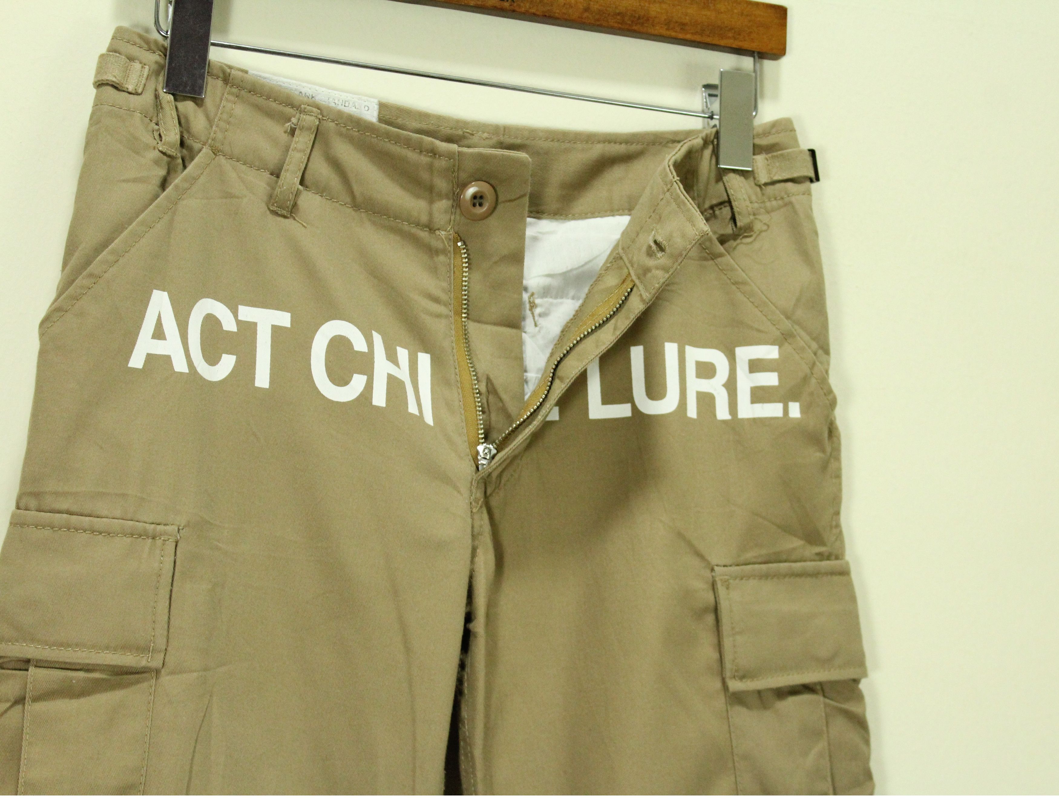 If Six Was Nine × In The Attic × Tornado Mart REDARK Pants Cargo Pocket Tactical Pants Wording Pants Size US 28 / EU 44 - 15 Thumbnail
