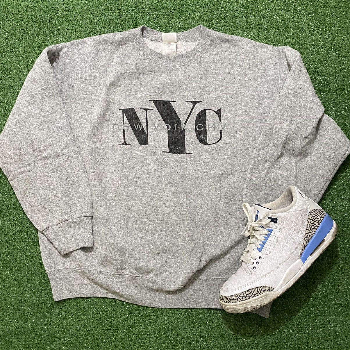 Vintage Vintage New York Sweatshirt Size US XL / EU 56 / 4 - 1 Thumbnail