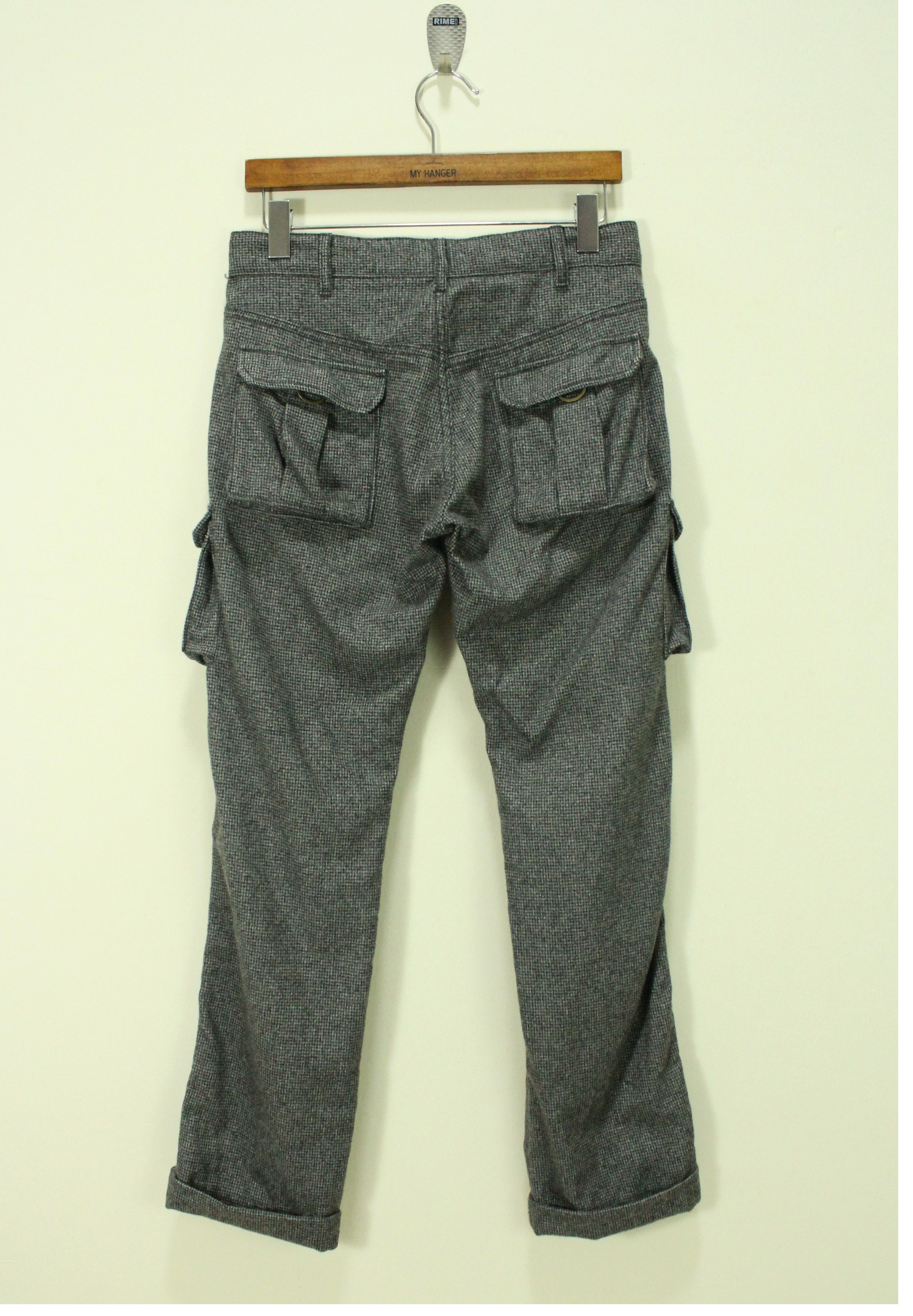 In The Attic × SHIPS × Tornado Mart Wool Blend SHIPS JAPAN Pants Cargos Utility Parachute Size US 30 / EU 46 - 3 Thumbnail