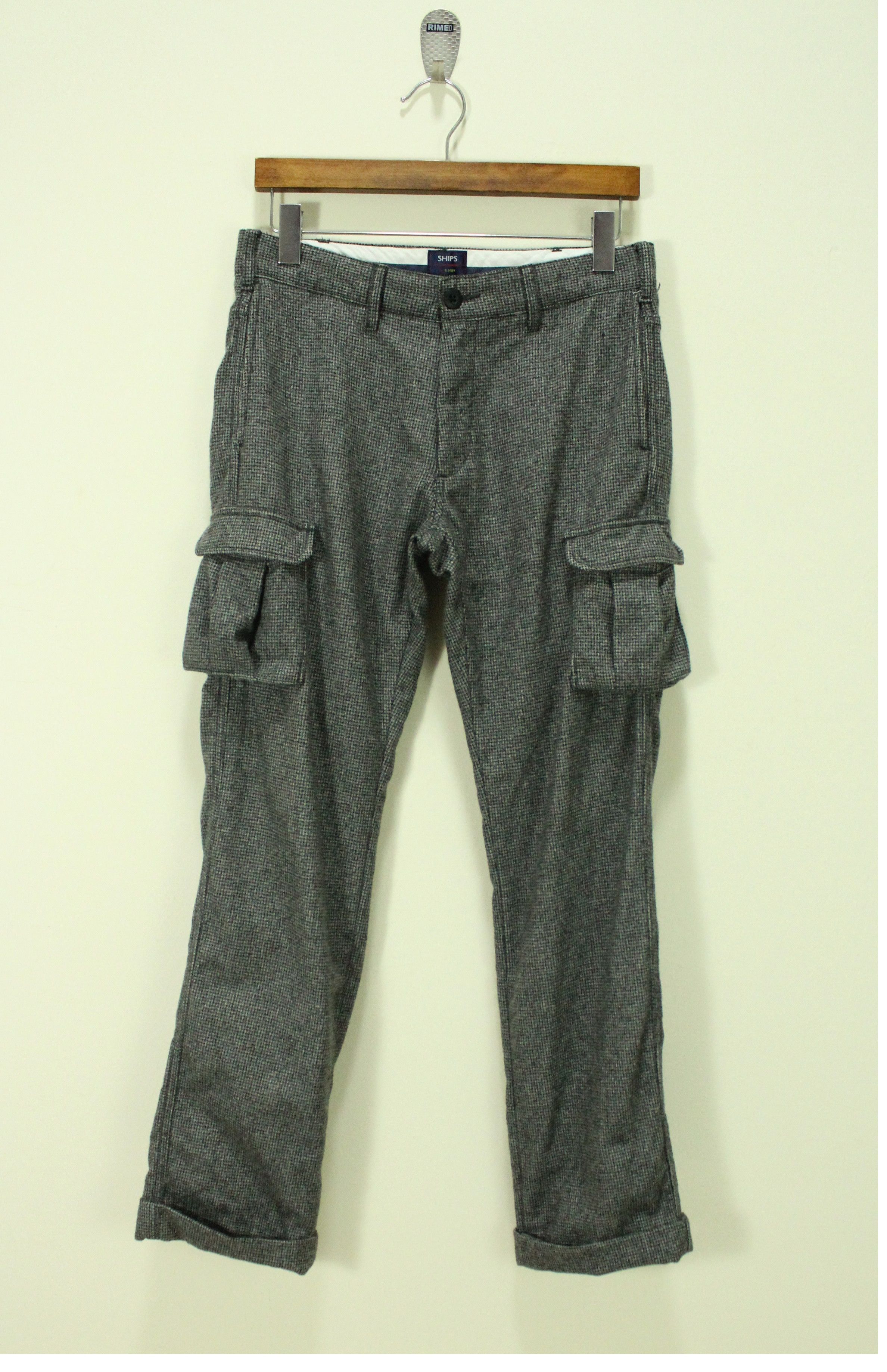In The Attic × SHIPS × Tornado Mart Wool Blend SHIPS JAPAN Pants Cargos Utility Parachute Size US 30 / EU 46 - 2 Thumbnail