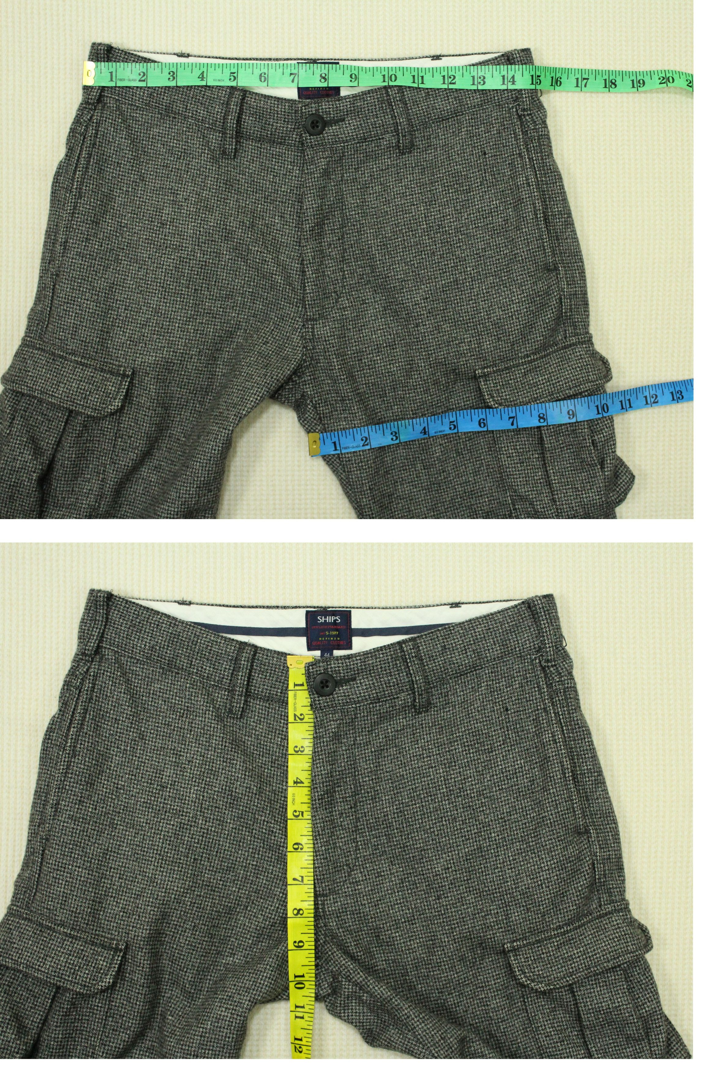 In The Attic × SHIPS × Tornado Mart Wool Blend SHIPS JAPAN Pants Cargos Utility Parachute Size US 30 / EU 46 - 12 Thumbnail