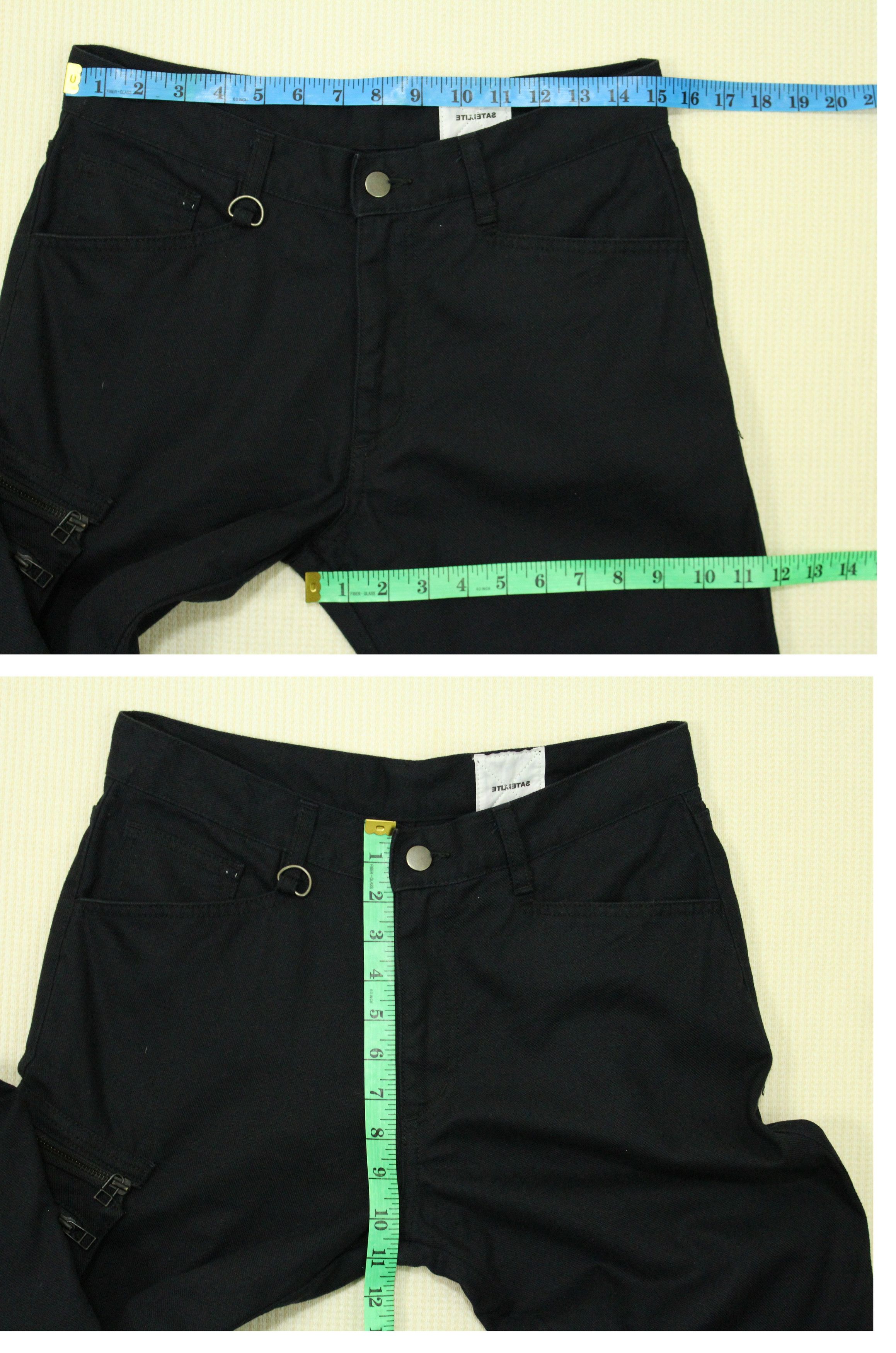 Designer × Japanese Brand SATELLITE Pants Removable Pocket Utility Bondage Parachute Size US 30 / EU 46 - 21 Thumbnail