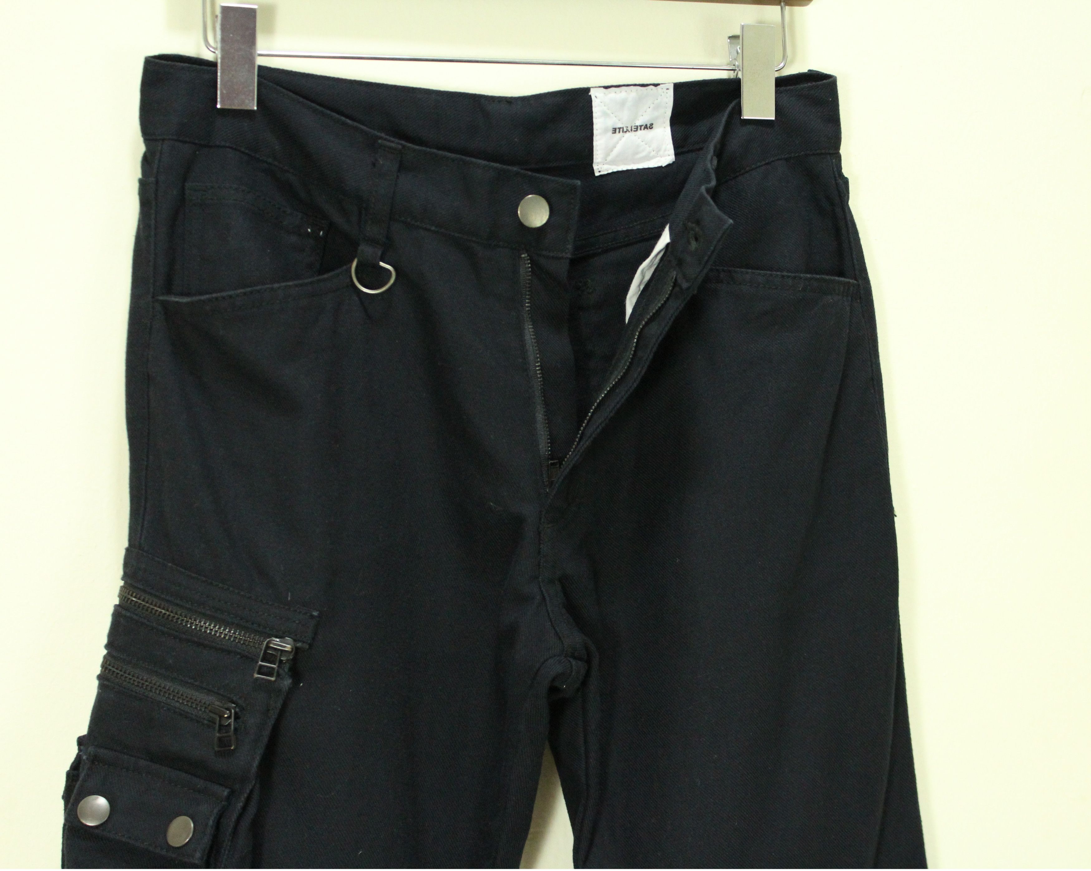 Designer × Japanese Brand SATELLITE Pants Removable Pocket Utility Bondage Parachute Size US 30 / EU 46 - 15 Thumbnail