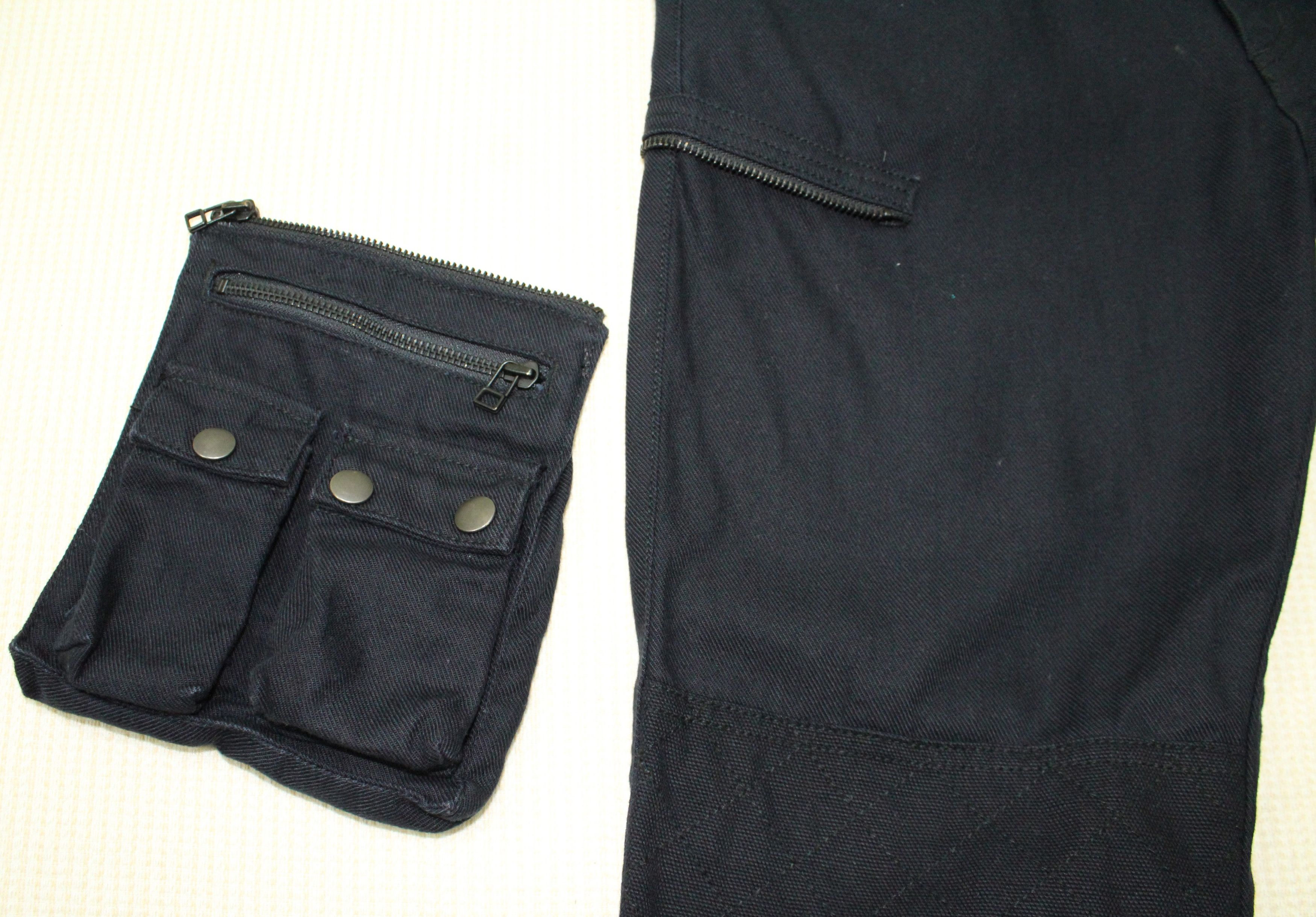 Designer × Japanese Brand SATELLITE Pants Removable Pocket Utility Bondage Parachute Size US 30 / EU 46 - 19 Thumbnail