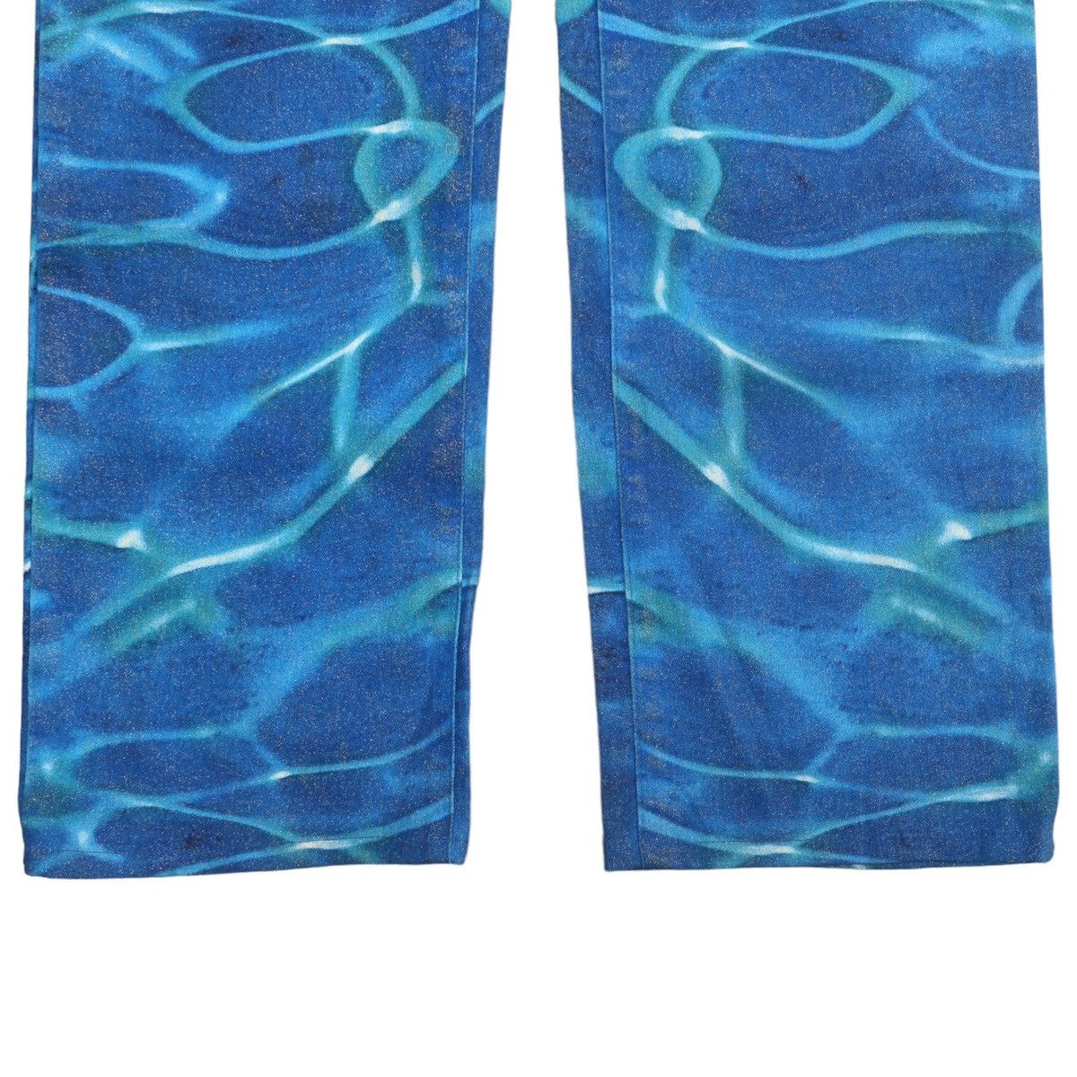 Just Cavalli × Roberto Cavalli Vintage Just Cavalli Printed Aqua Pants Size US 28 / EU 44 - 8 Thumbnail