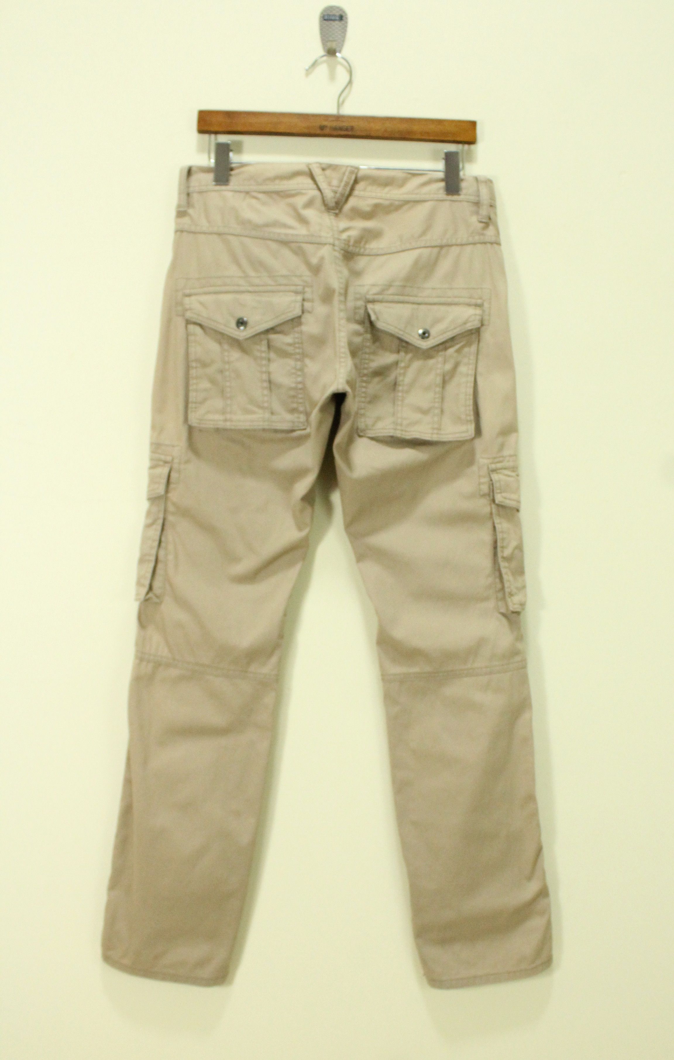 Japanese Brand RATTLE TRAP Pants Cargo Utulity Parachute Multipockets Size US 32 / EU 48 - 8 Thumbnail