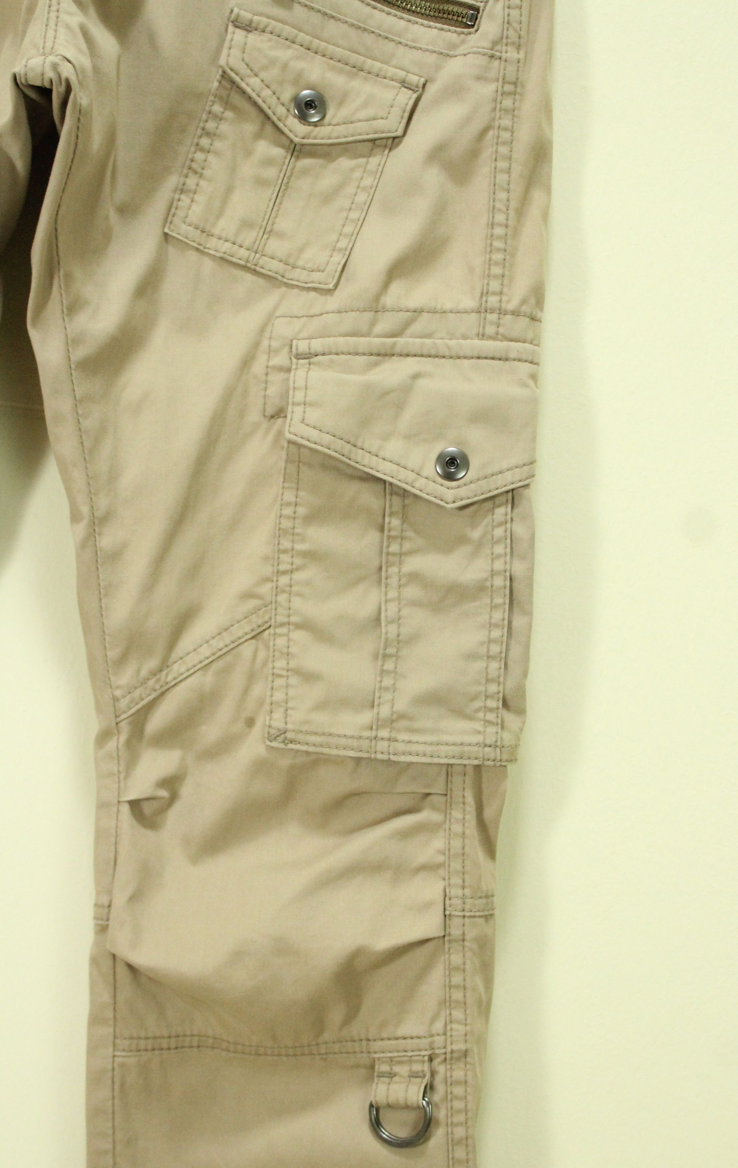 Japanese Brand RATTLE TRAP Pants Cargo Utulity Parachute Multipockets Size US 32 / EU 48 - 3 Thumbnail
