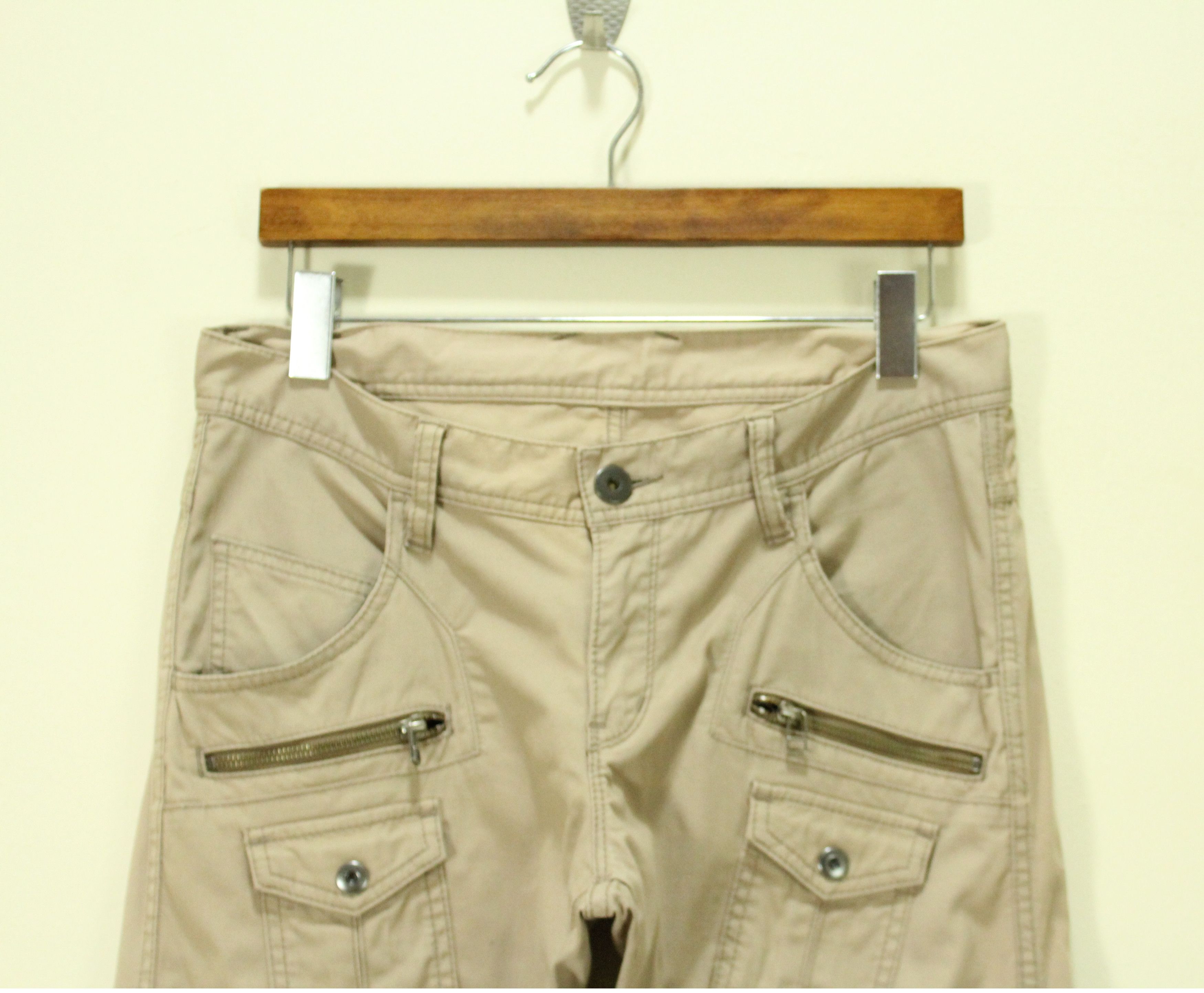 Japanese Brand RATTLE TRAP Pants Cargo Utulity Parachute Multipockets Size US 32 / EU 48 - 2 Thumbnail