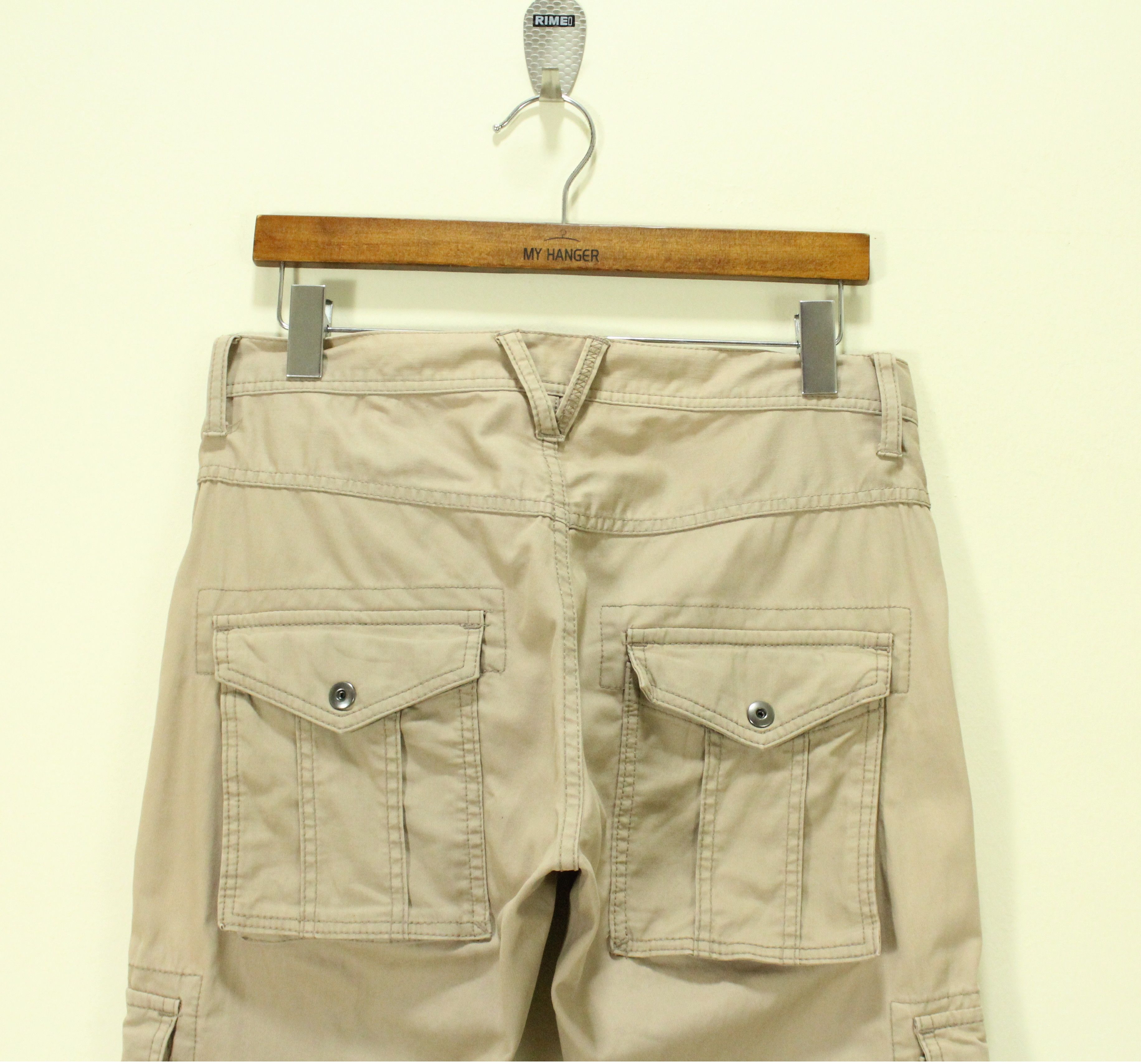 Japanese Brand RATTLE TRAP Pants Cargo Utulity Parachute Multipockets Size US 32 / EU 48 - 9 Thumbnail