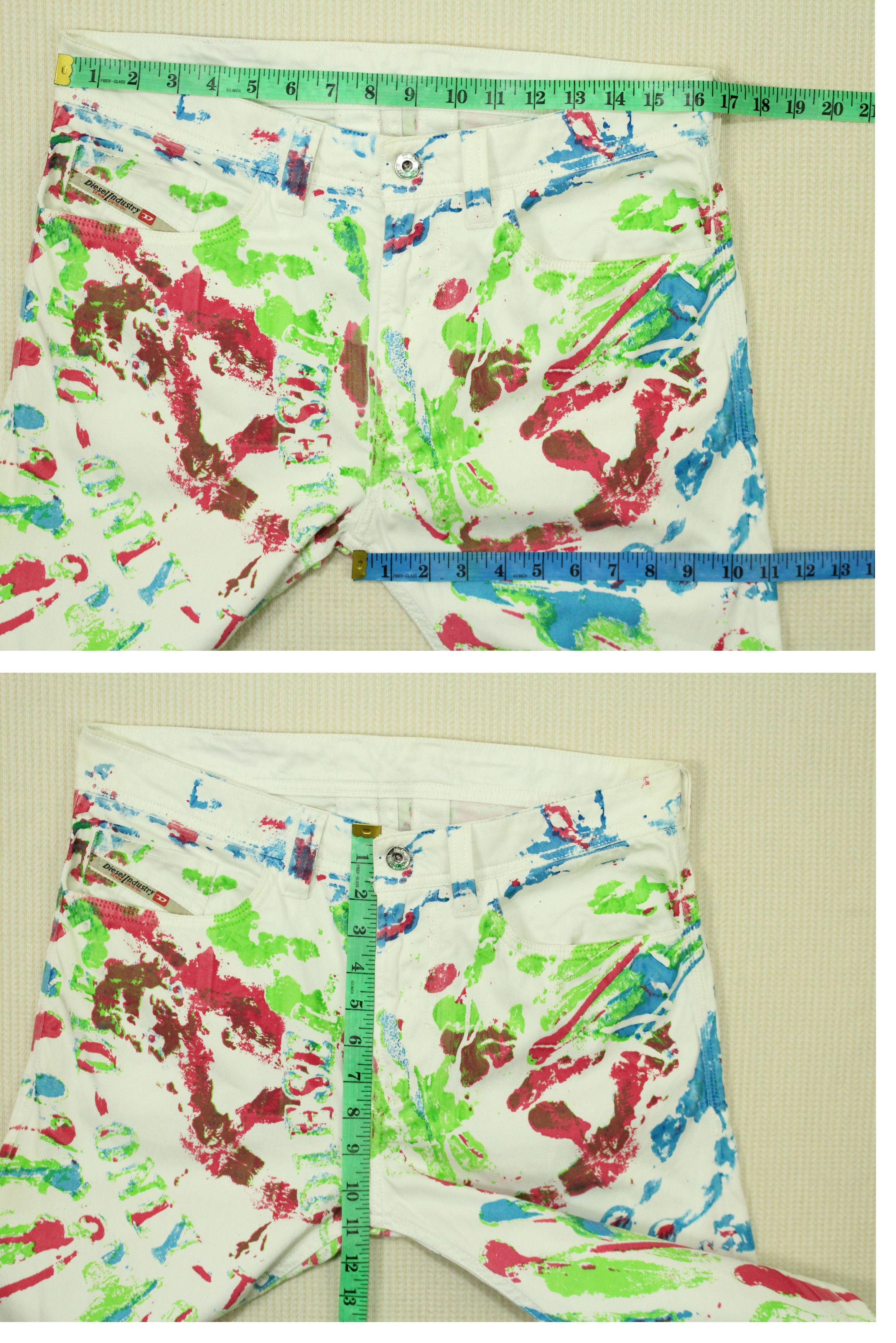 Diesel × Ed Hardy × True Religion DIESEL Pants ALCHEMY Colorful Pants Waist 31" Size US 29 - 21 Thumbnail