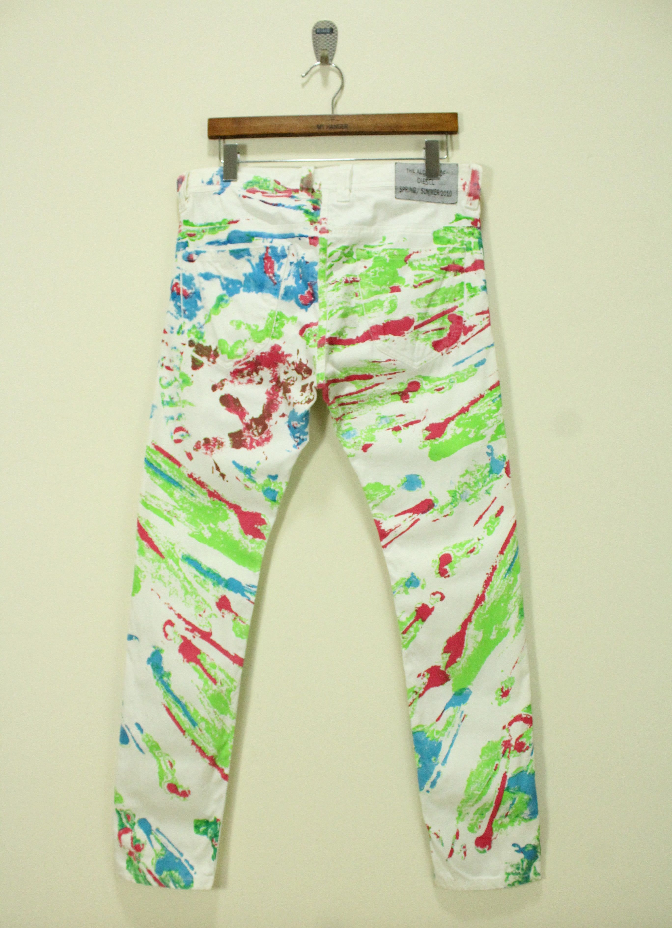 Diesel × Ed Hardy × True Religion DIESEL Pants ALCHEMY Colorful Pants Waist 31" Size US 29 - 7 Thumbnail