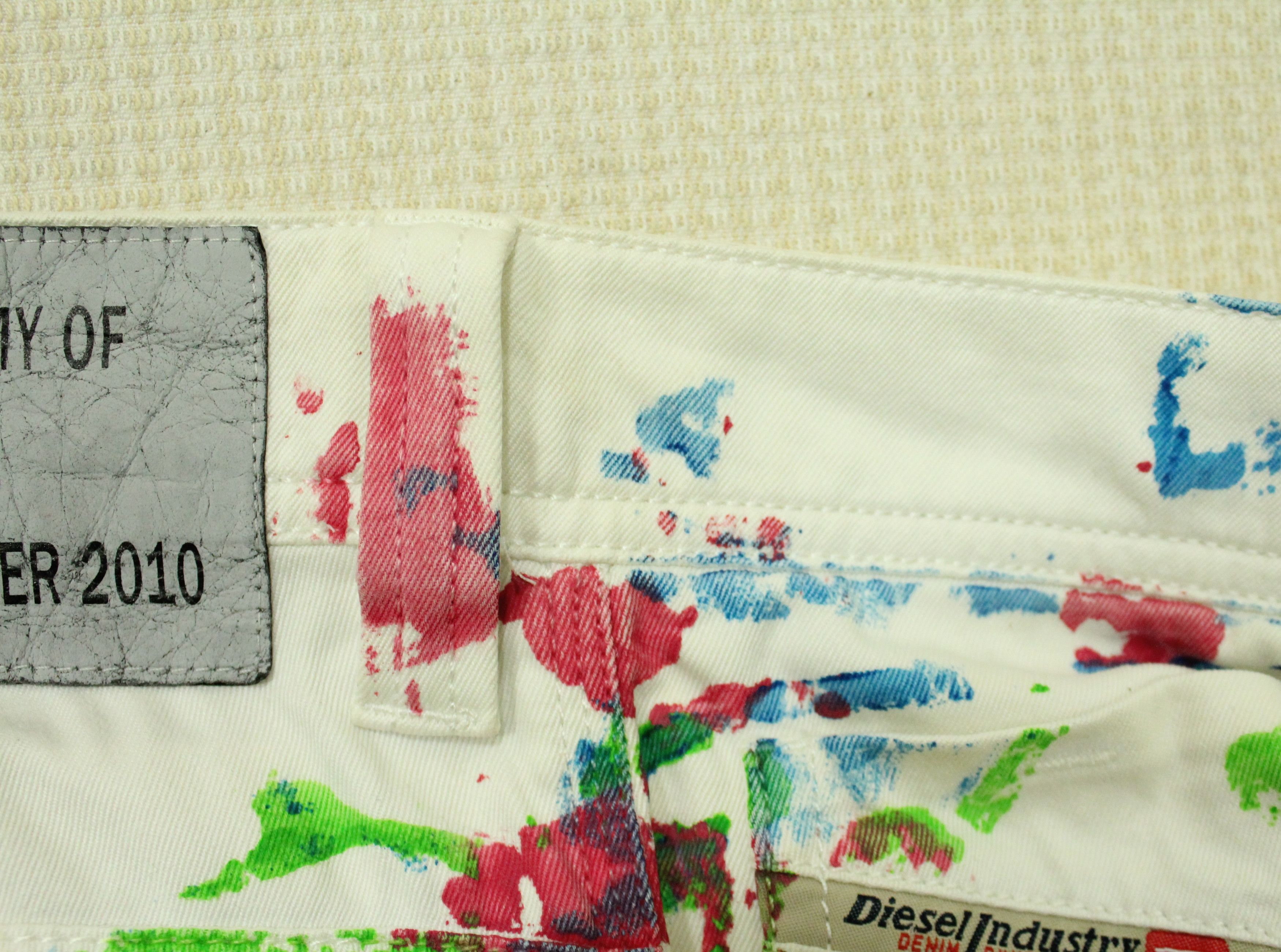 Diesel × Ed Hardy × True Religion DIESEL Pants ALCHEMY Colorful Pants Waist 31" Size US 29 - 17 Thumbnail
