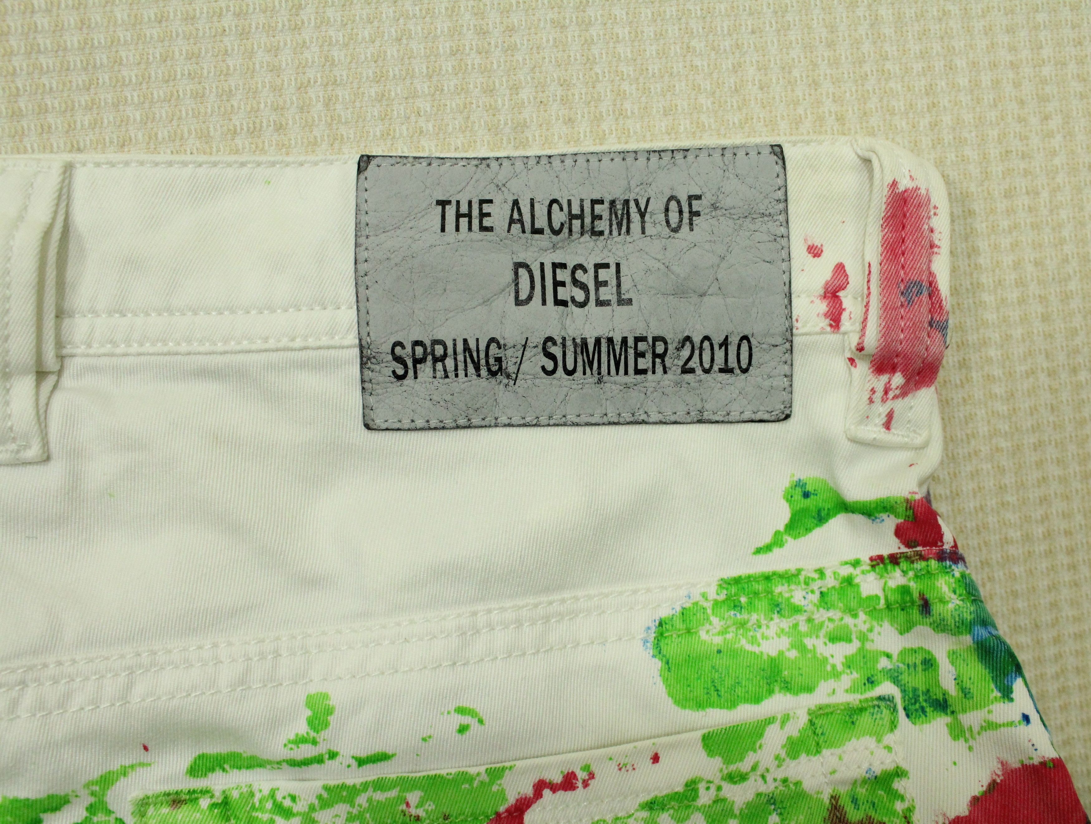 Diesel × Ed Hardy × True Religion DIESEL Pants ALCHEMY Colorful Pants Waist 31" Size US 29 - 16 Thumbnail