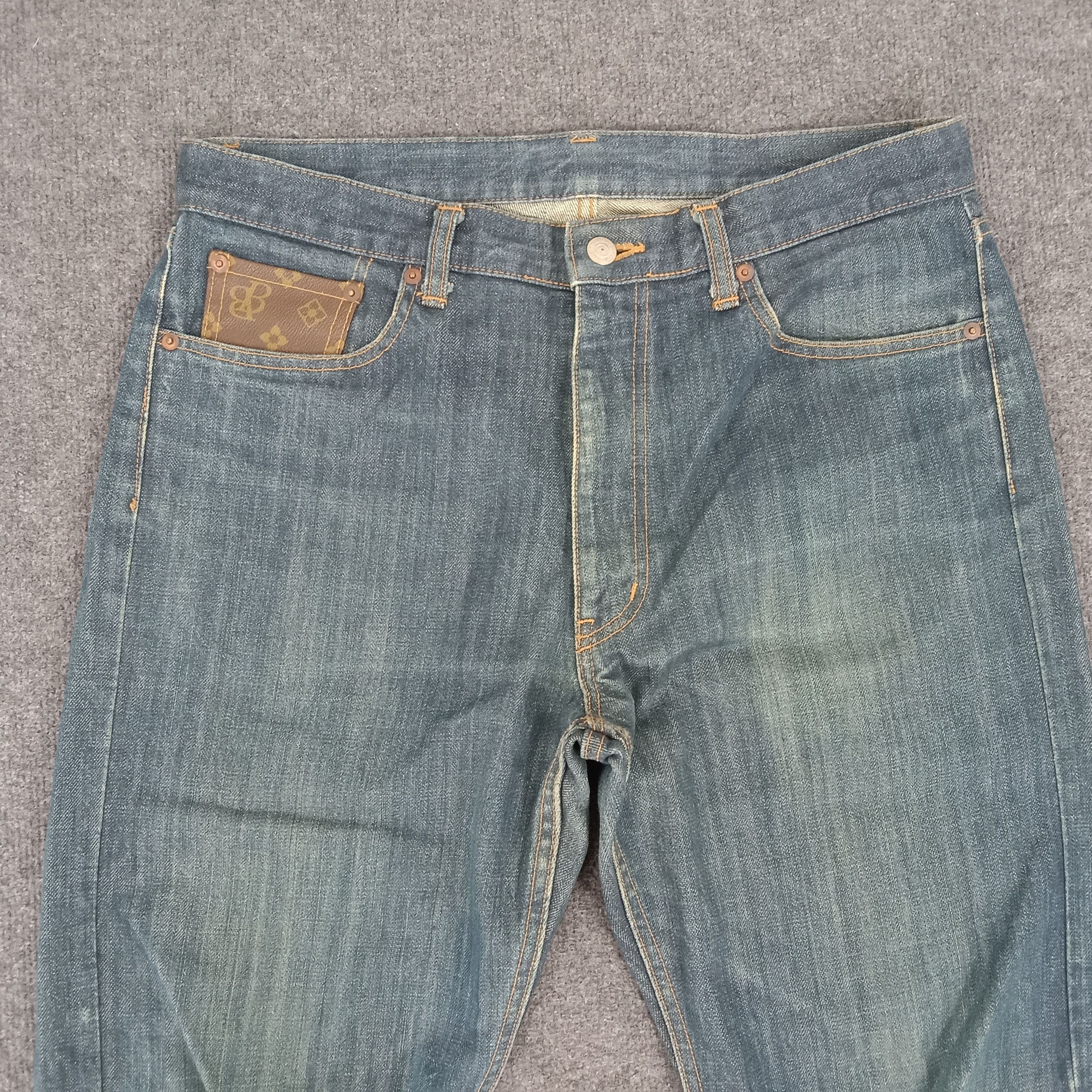 Beams Plus Beams Boy Monogram Pocket Design Denim Jeans Size US 34 / EU 50 - 5 Thumbnail