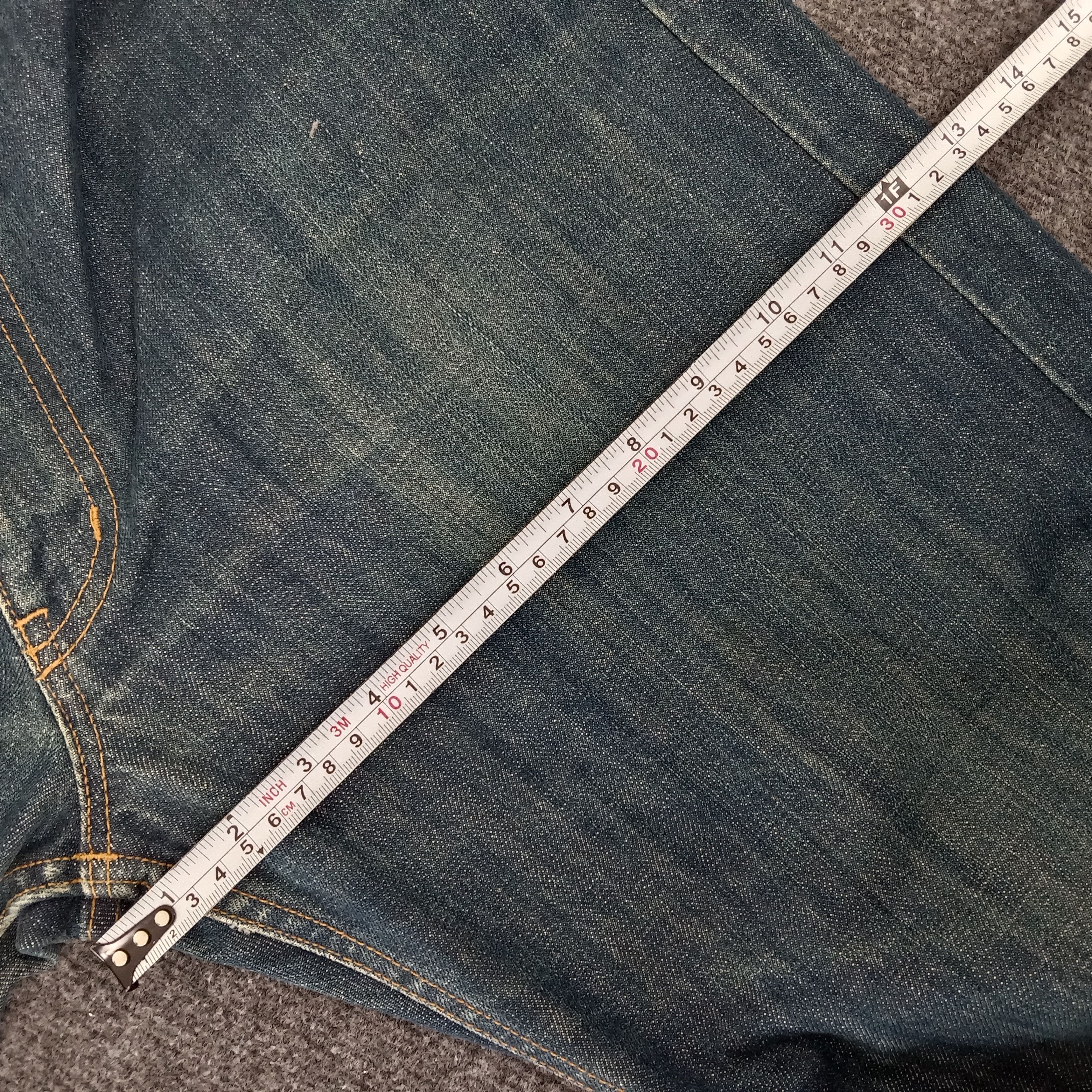 Beams Plus Beams Boy Monogram Pocket Design Denim Jeans Size US 34 / EU 50 - 14 Thumbnail