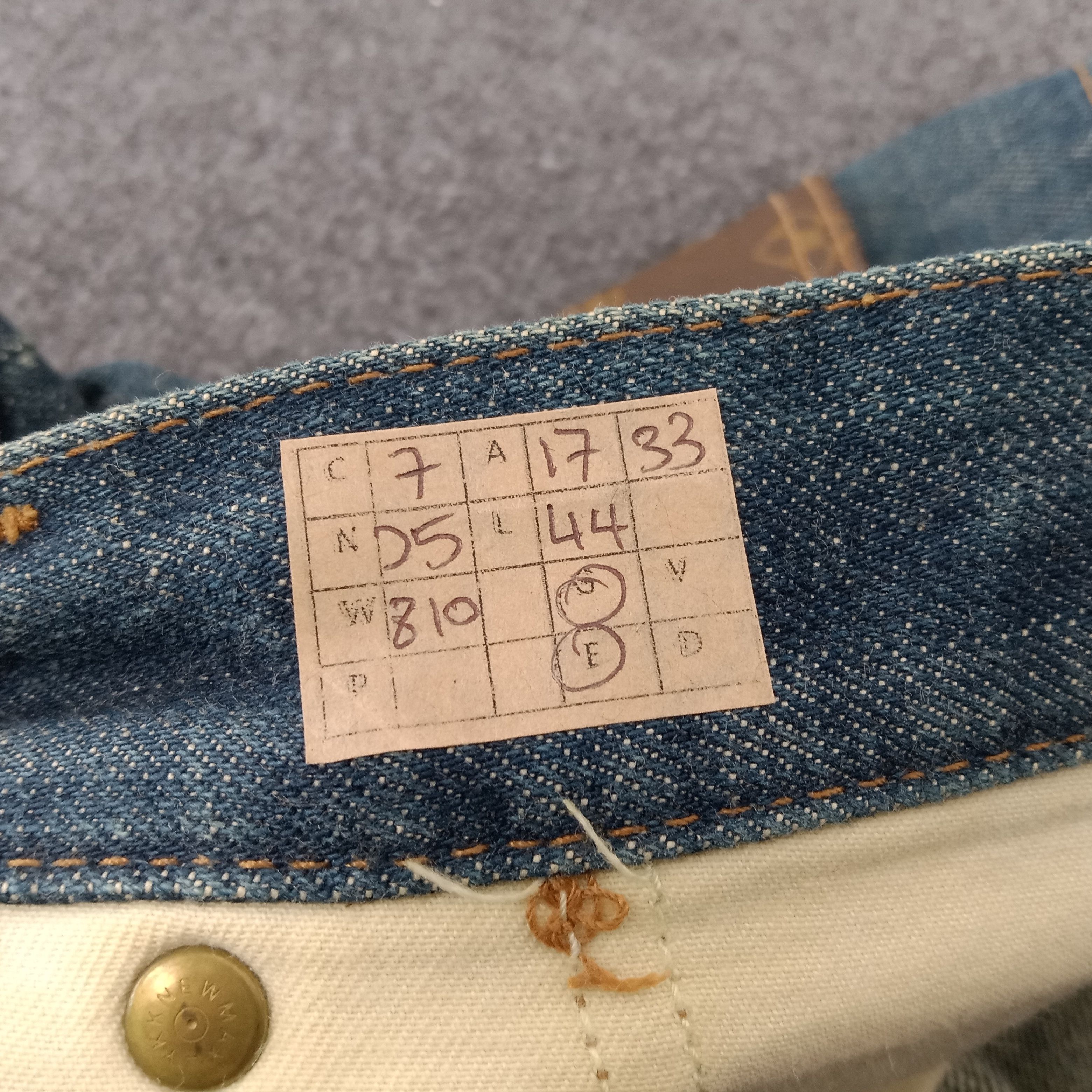 Beams Plus Beams Boy Monogram Pocket Design Denim Jeans Size US 34 / EU 50 - 19 Thumbnail
