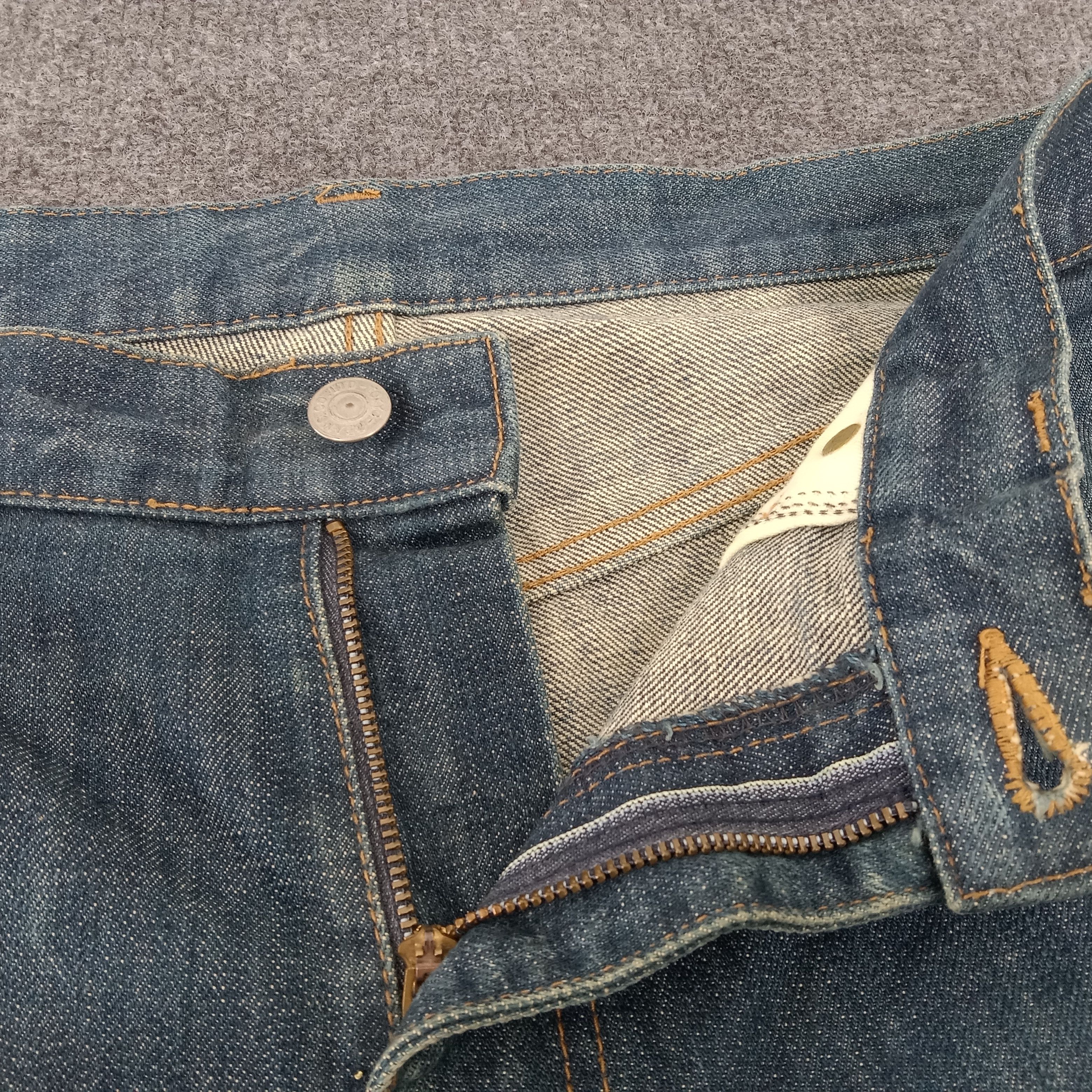 Beams Plus Beams Boy Monogram Pocket Design Denim Jeans Size US 34 / EU 50 - 8 Thumbnail