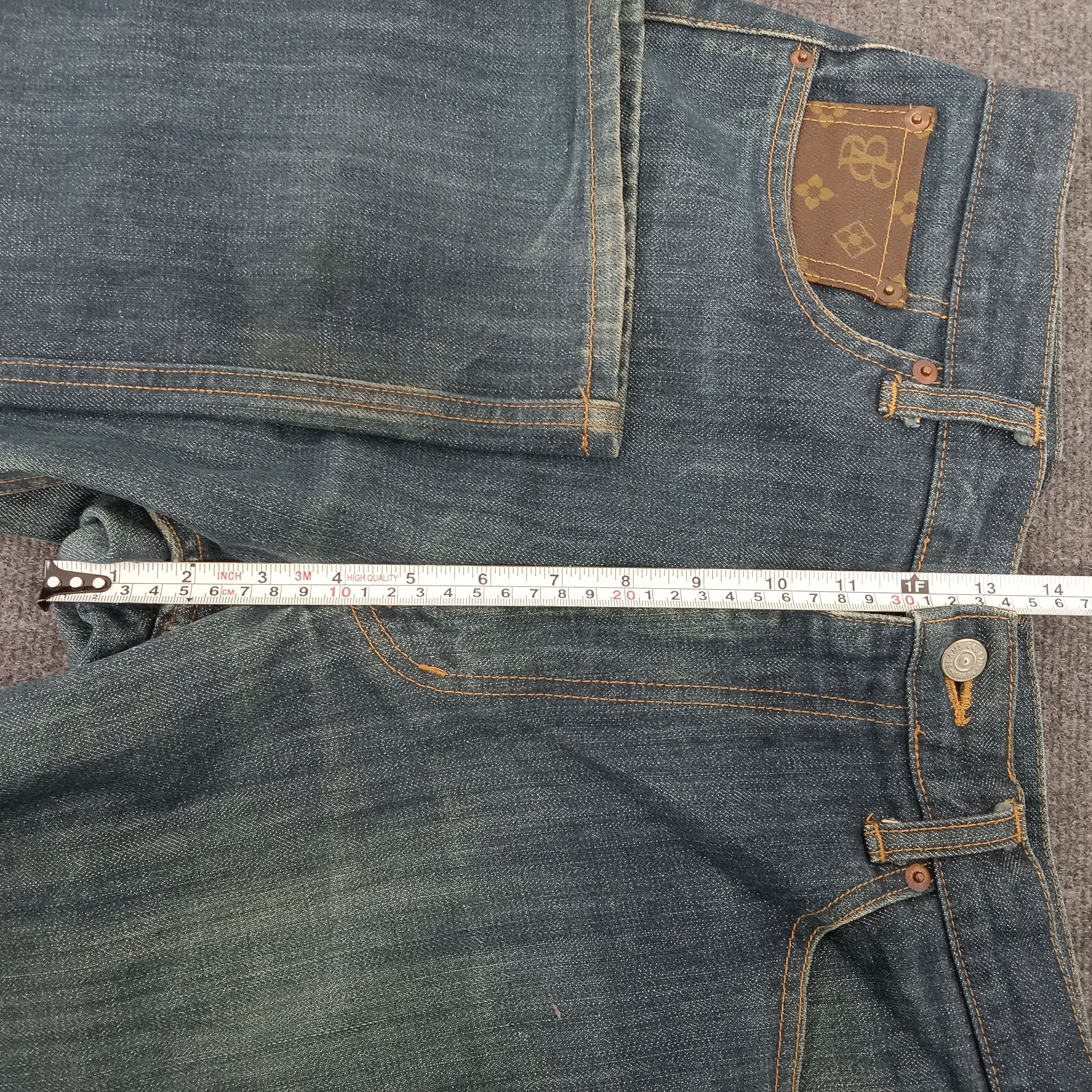 Beams Plus Beams Boy Monogram Pocket Design Denim Jeans Size US 34 / EU 50 - 13 Thumbnail