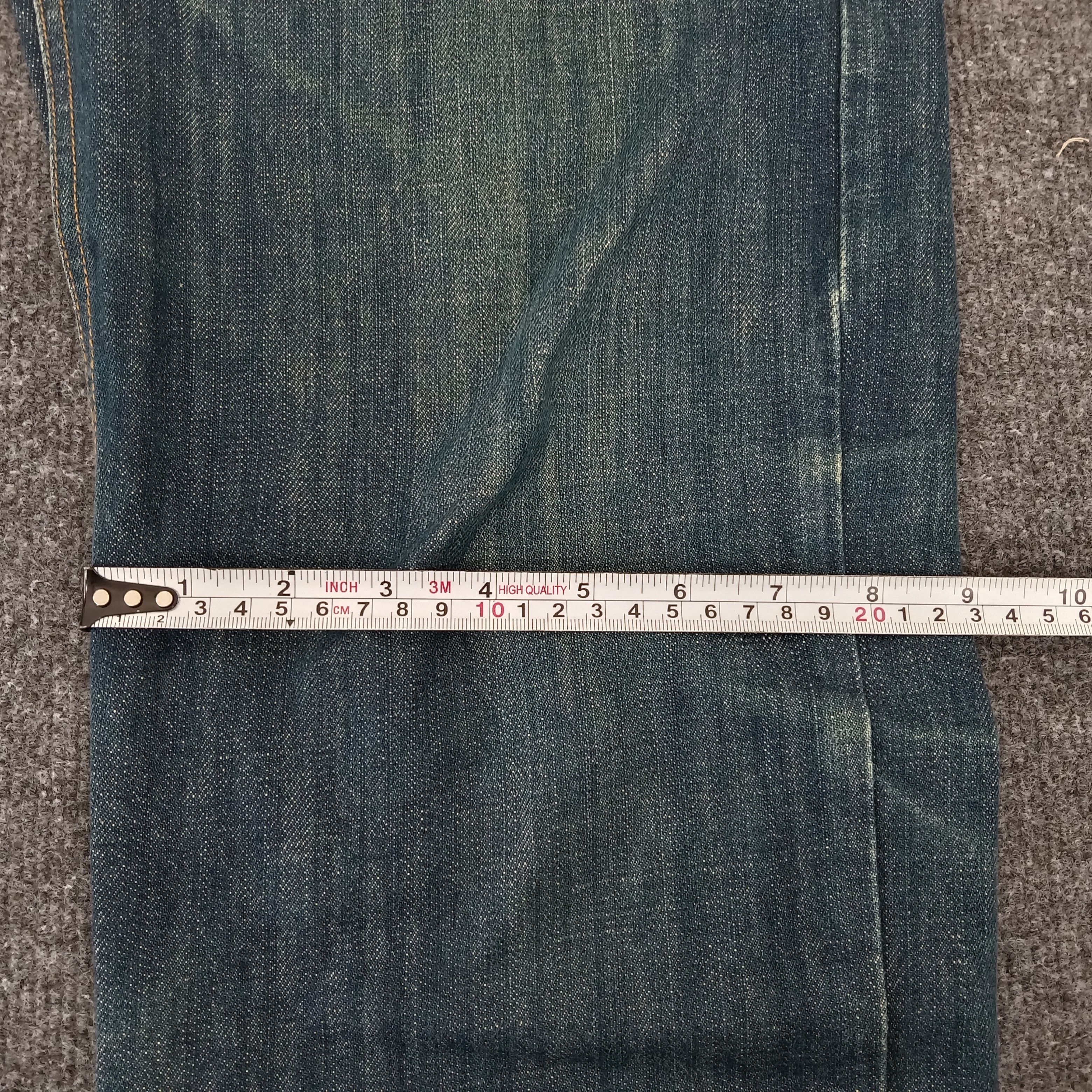 Beams Plus Beams Boy Monogram Pocket Design Denim Jeans Size US 34 / EU 50 - 15 Thumbnail