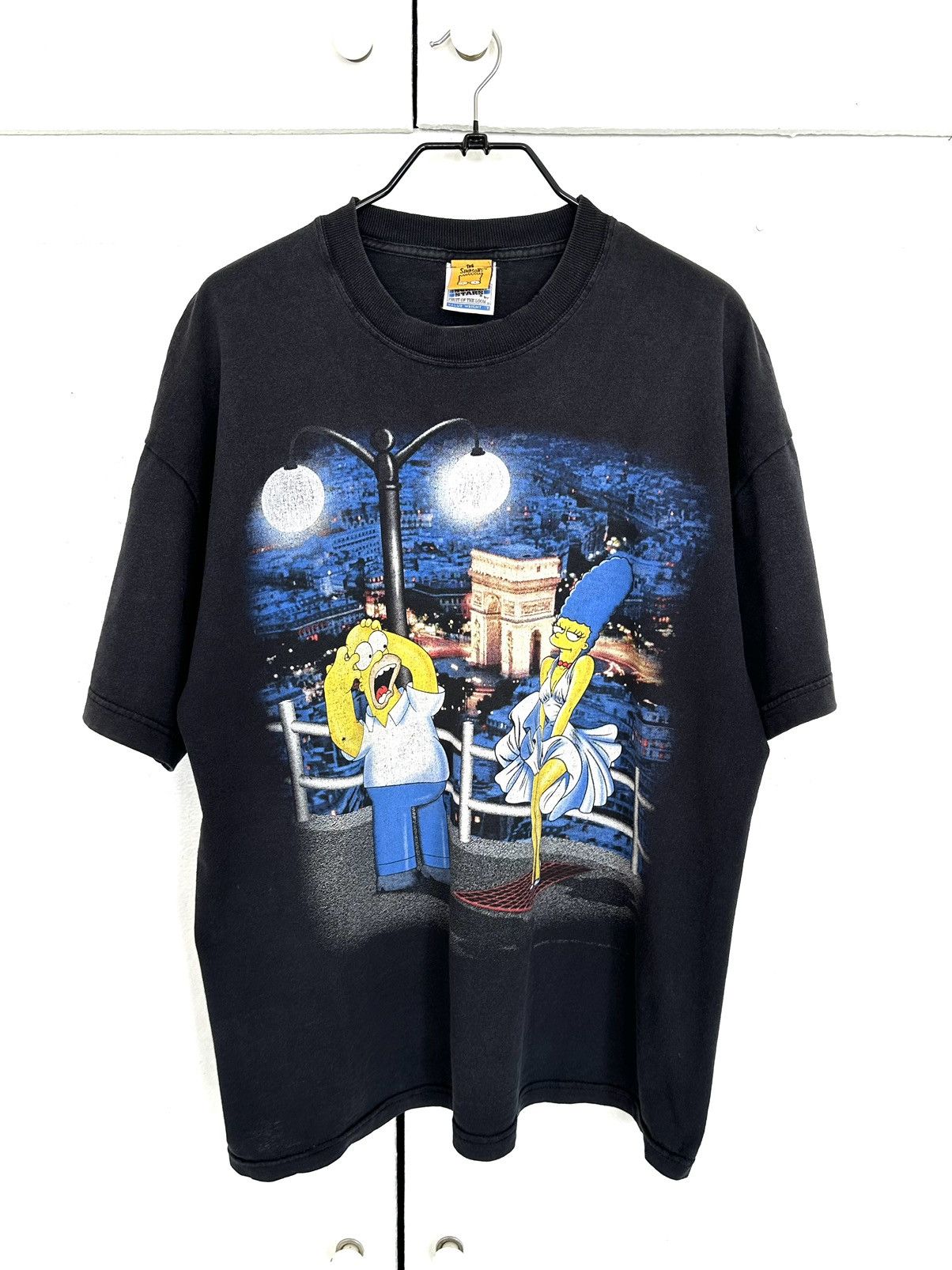 Cartoon Network × The Simpsons × Vintage vintage 1999 T-shirt in thick ...
