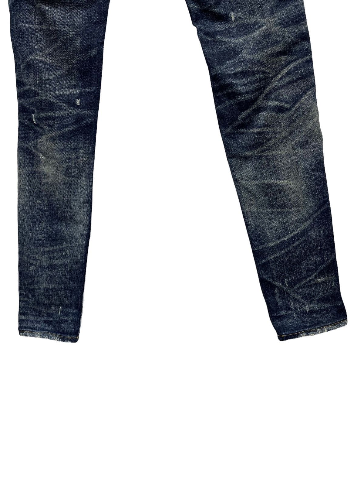 Polo Ralph Lauren POLO RALPH LAUREN TOMPKINS SKINNY Distressed Reworked Denim Size 27" / US 4 / IT 40 - 12 Thumbnail