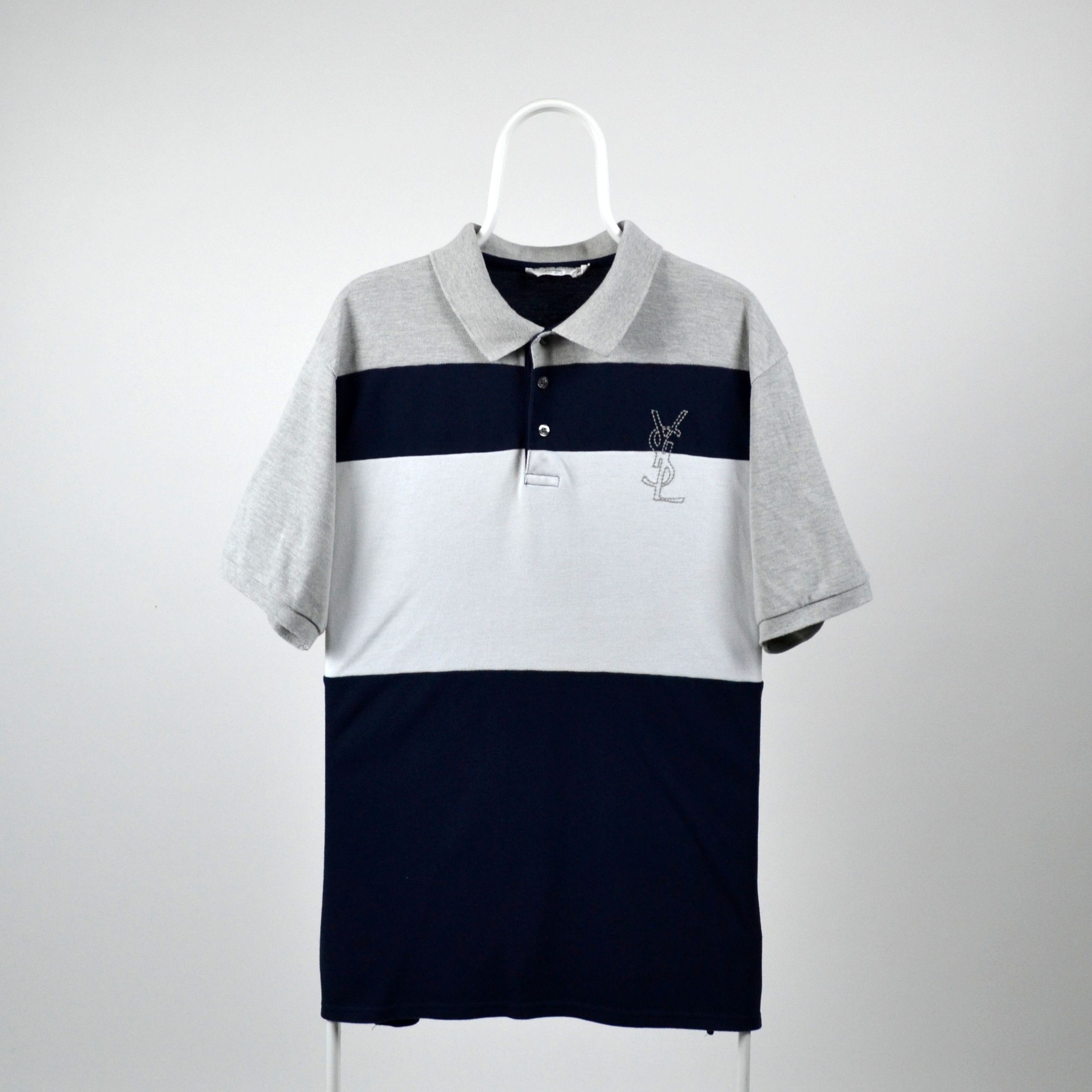 Vintage × Yves Saint Laurent YSL Yves Saint Laurent Polo Shirt Vintage Size US XXL / EU 58 / 5 - 1 Thumbnail