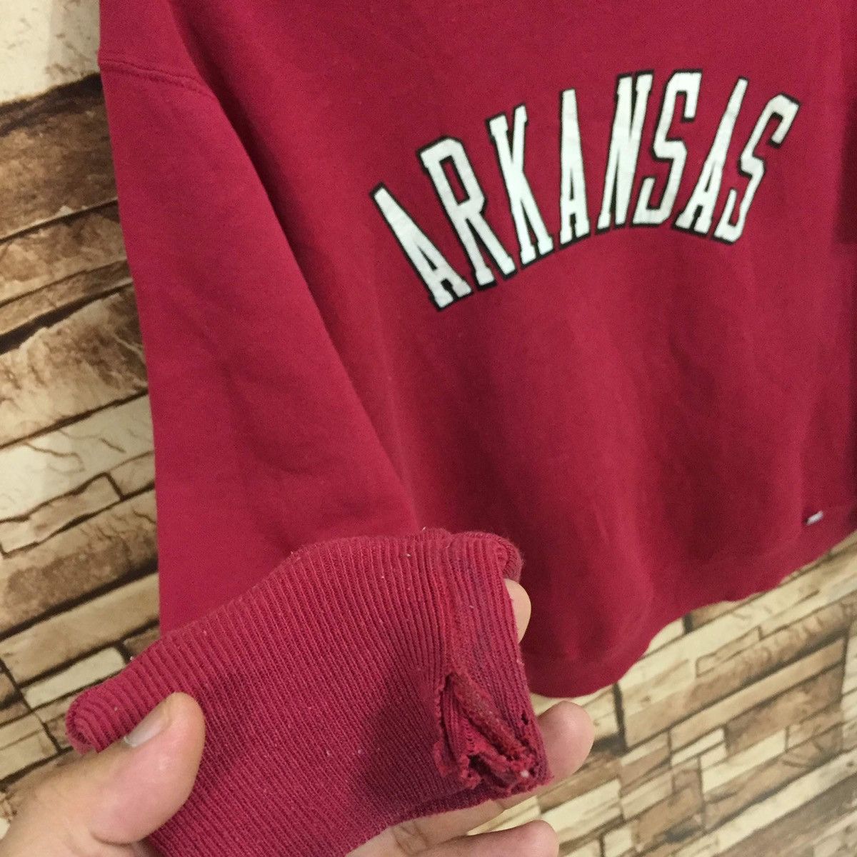 Russell Athletic Vintage Russell spellout ARKANSAS size L Size US L / EU 52-54 / 3 - 6 Thumbnail