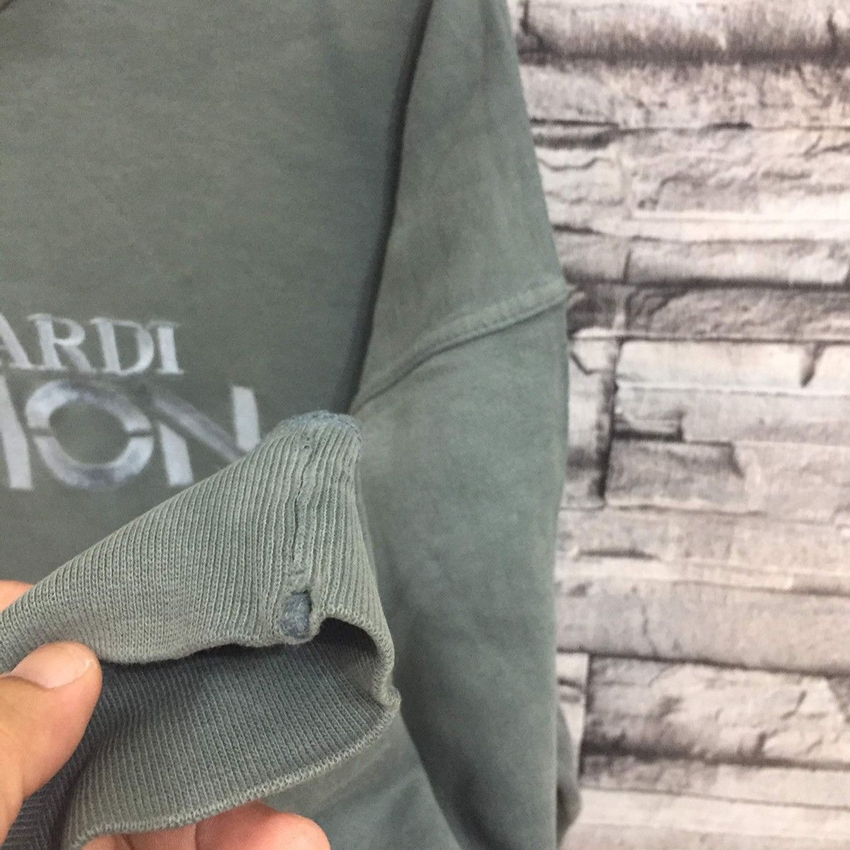 Trussardi Vintage trussardi sweatshirt embroidered size 48 fits XL Size US XL / EU 56 / 4 - 7 Thumbnail