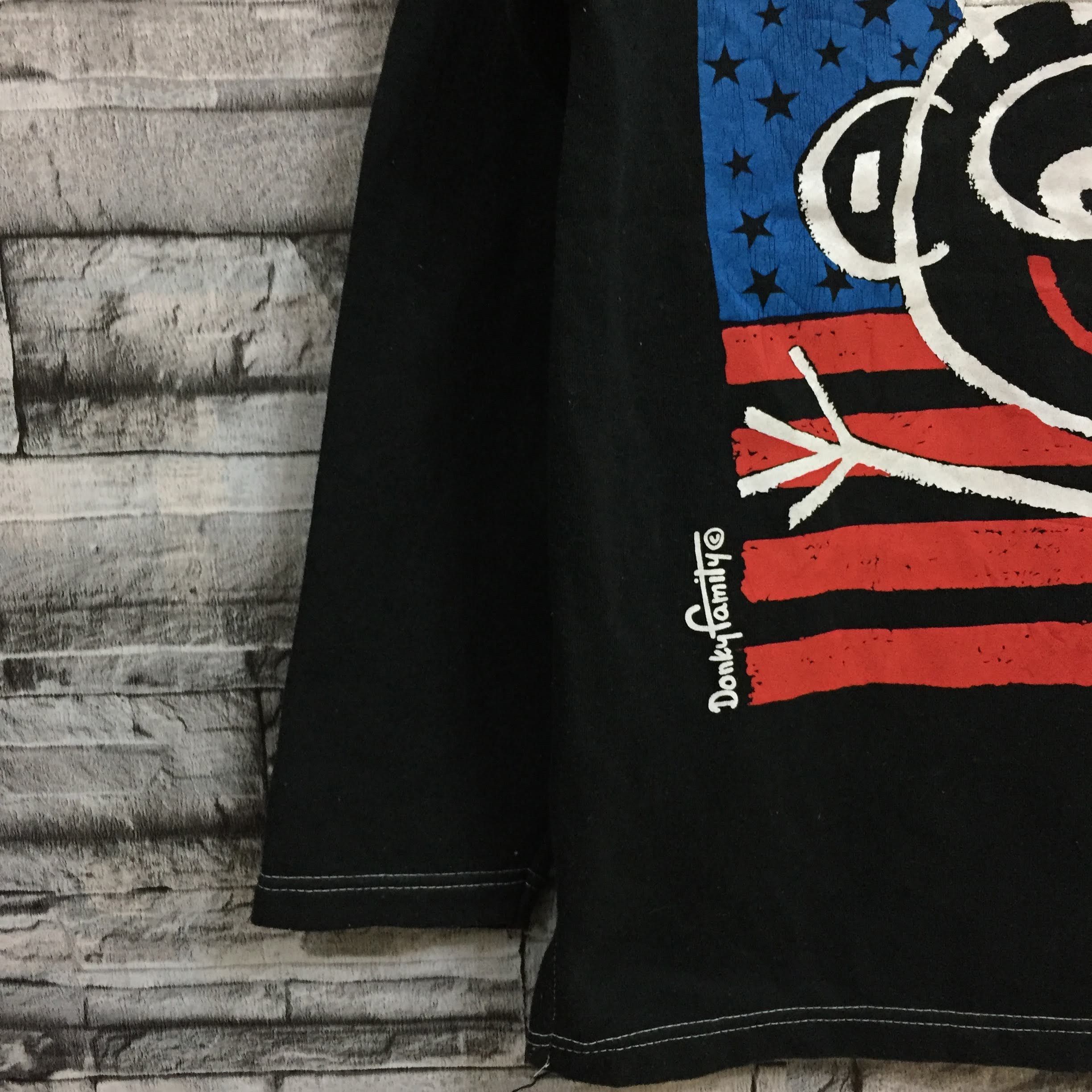 Vintage Vintage DONKY FAMILY sweatshirt Come on Usa fits M Size US M / EU 48-50 / 2 - 7 Thumbnail