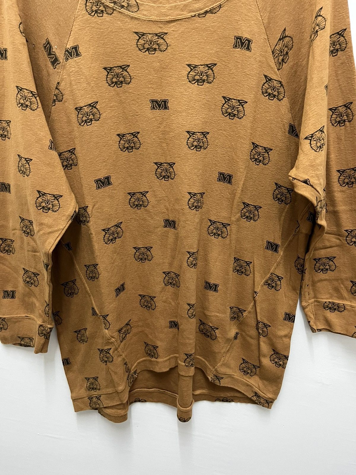 mercibeaucoup Mercibeaucoup Full Print Raglan Long Sleeve Shirt Size L / US 10 / IT 46 - 2 Thumbnail