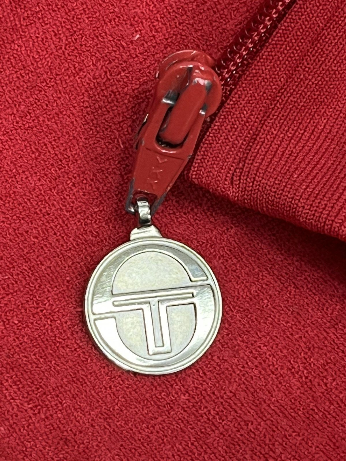 Sergio Tacchini × Vintage Vintage 90’s SERGIO TACCHINI Sleeveless Poly-Cotton Jacket Size US S / EU 44-46 / 1 - 7 Thumbnail