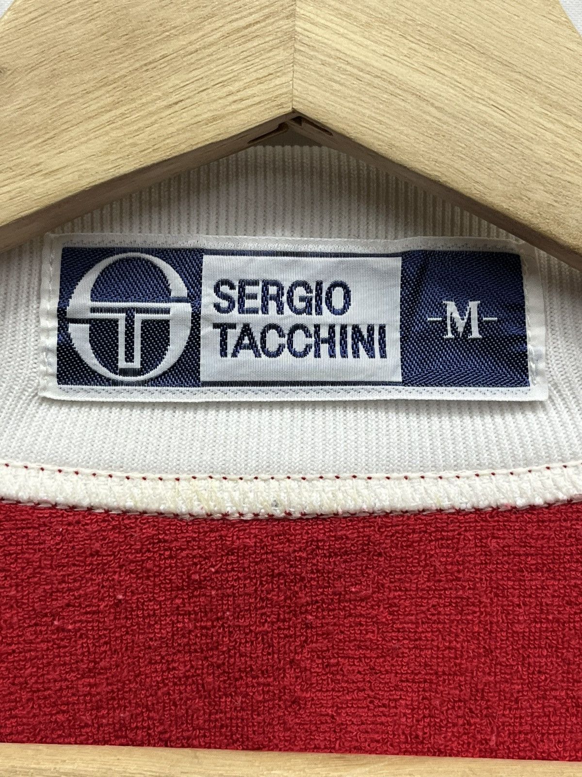 Sergio Tacchini × Vintage Vintage 90’s SERGIO TACCHINI Sleeveless Poly-Cotton Jacket Size US S / EU 44-46 / 1 - 9 Thumbnail