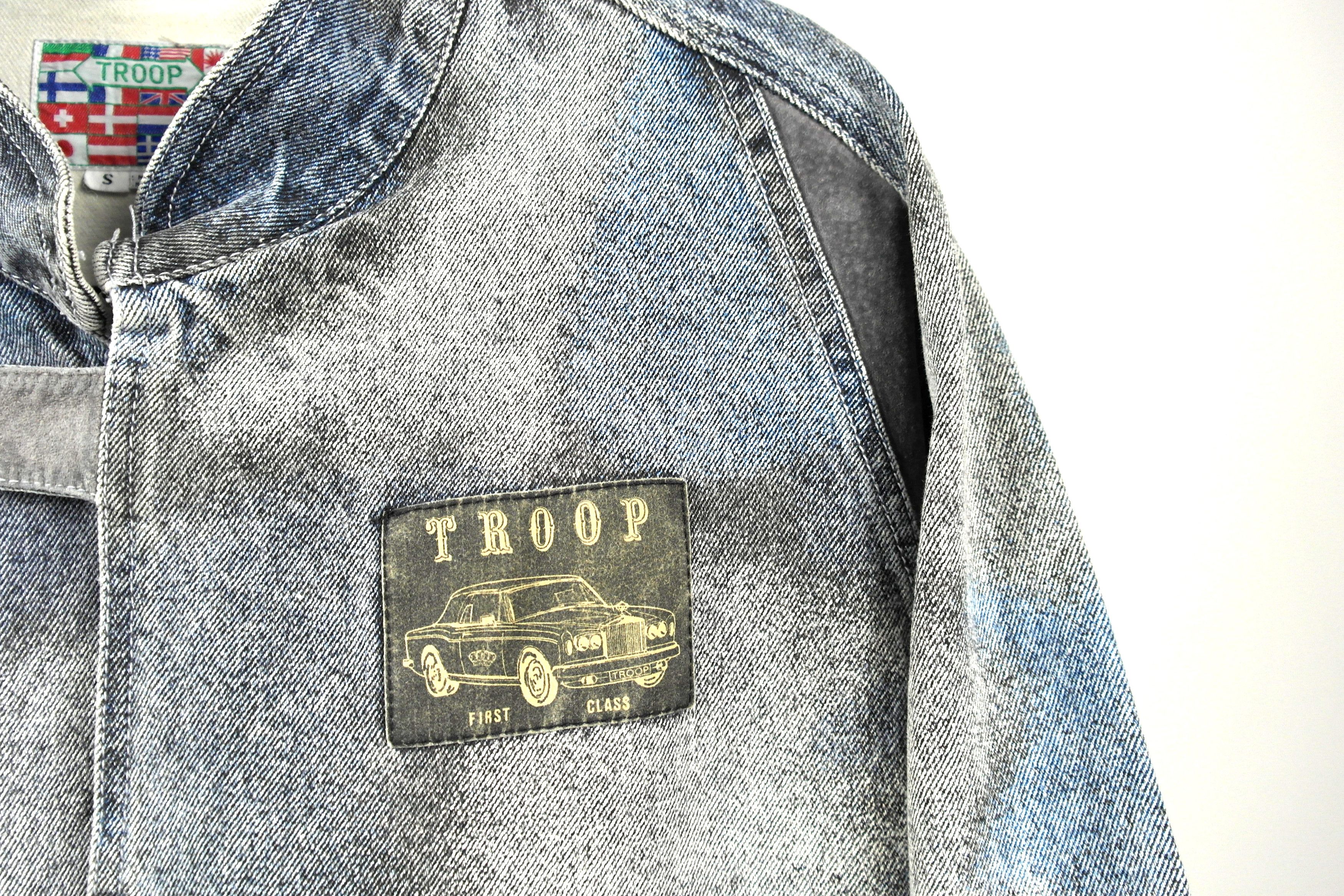 Troop Vintage Troop 80s Denim Jacket Size US S / EU 44-46 / 1 - 3 Thumbnail