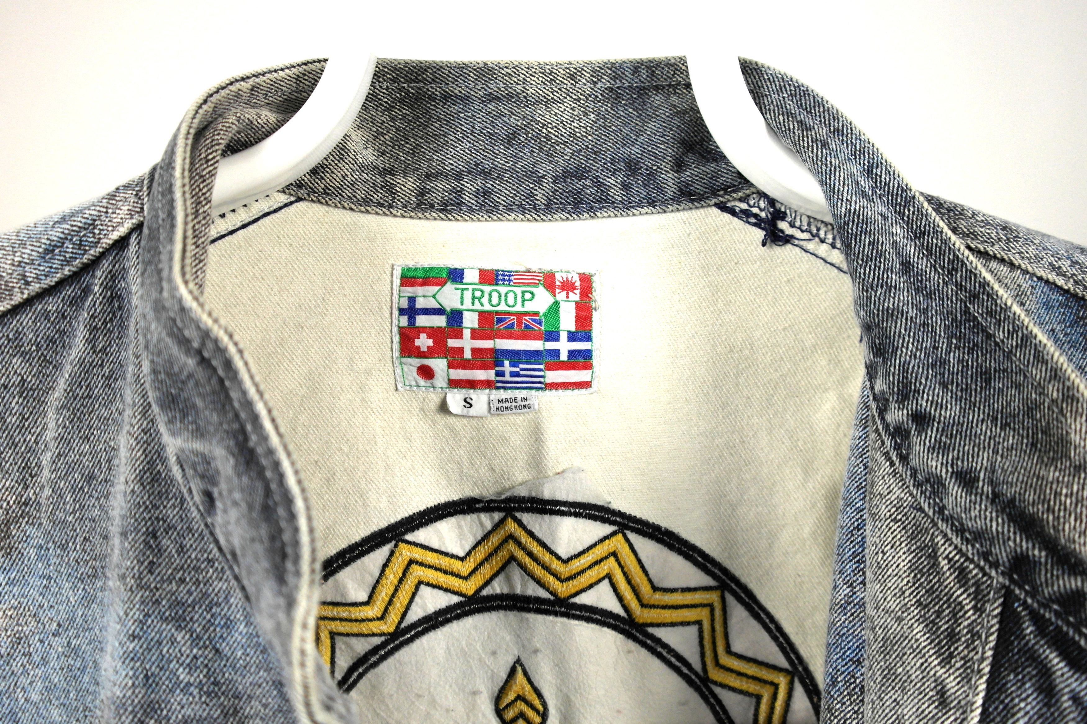 Troop Vintage Troop 80s Denim Jacket Size US S / EU 44-46 / 1 - 8 Thumbnail