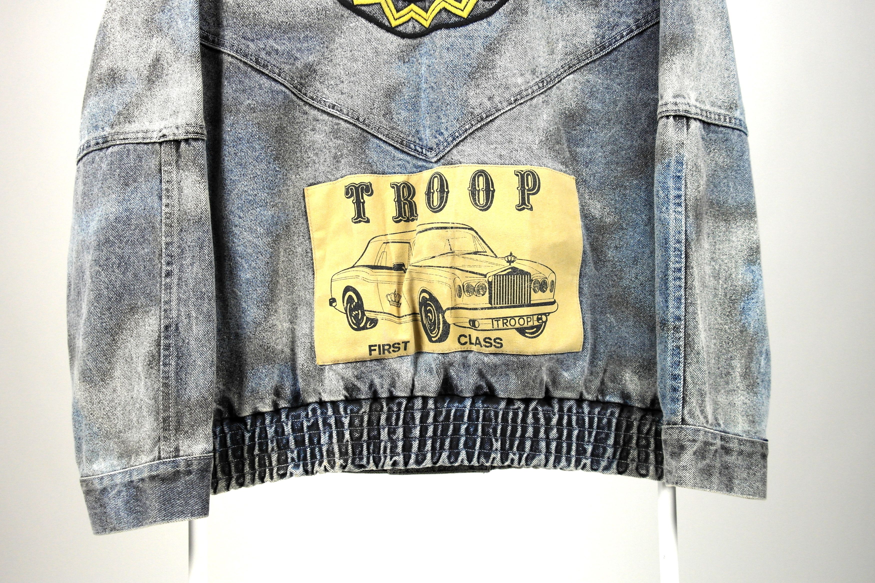 Troop Vintage Troop 80s Denim Jacket Size US S / EU 44-46 / 1 - 10 Thumbnail
