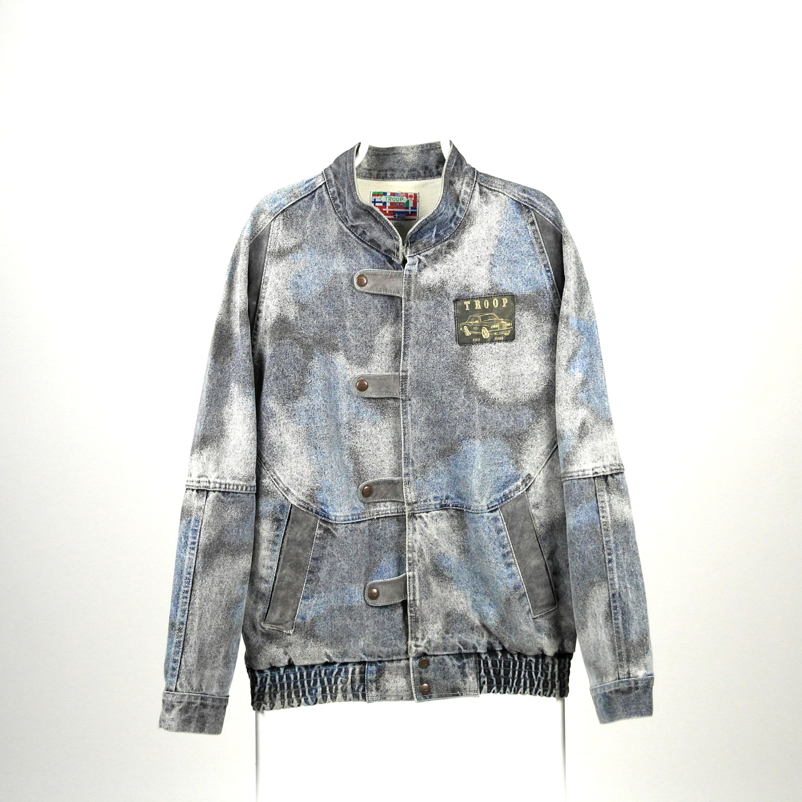 Troop Vintage Troop 80s Denim Jacket Size US S / EU 44-46 / 1 - 2 Thumbnail
