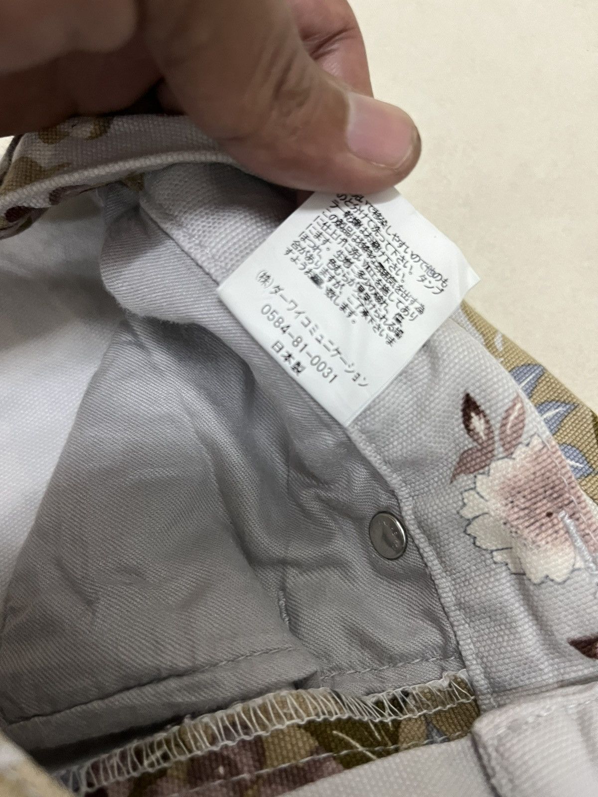 Hysteric Glamour Vintage Glamdy Japan Floral Slim Flare Denim Pants Size US 29 - 7 Thumbnail
