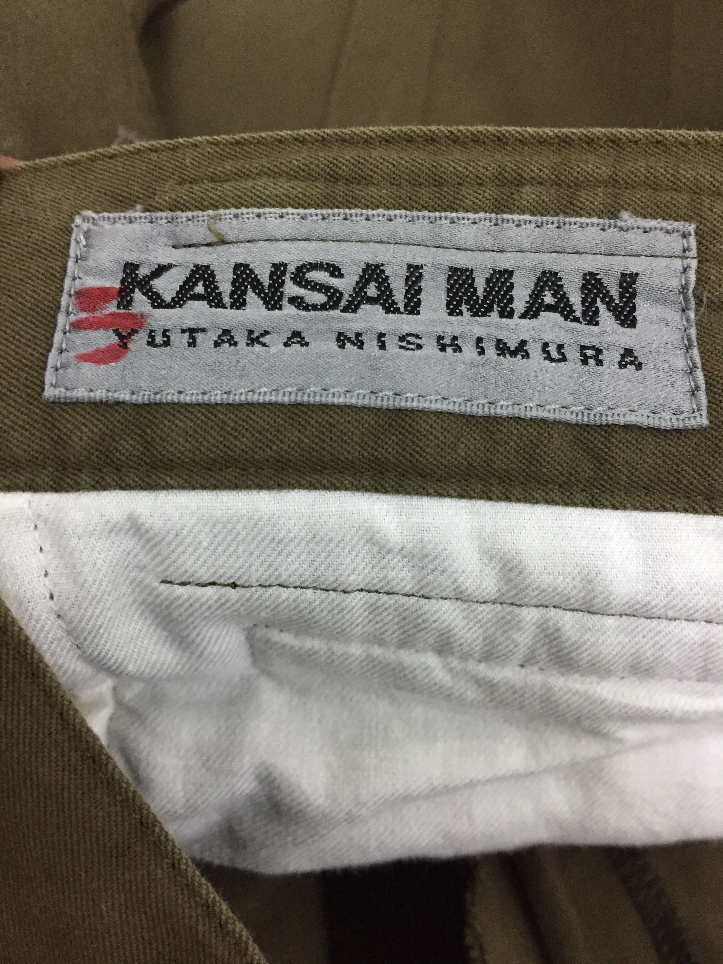 Kansai Yamamoto Archive Kansai Man Unique Design Trousers Pants Vintage Size US 30 / EU 46 - 13 Thumbnail