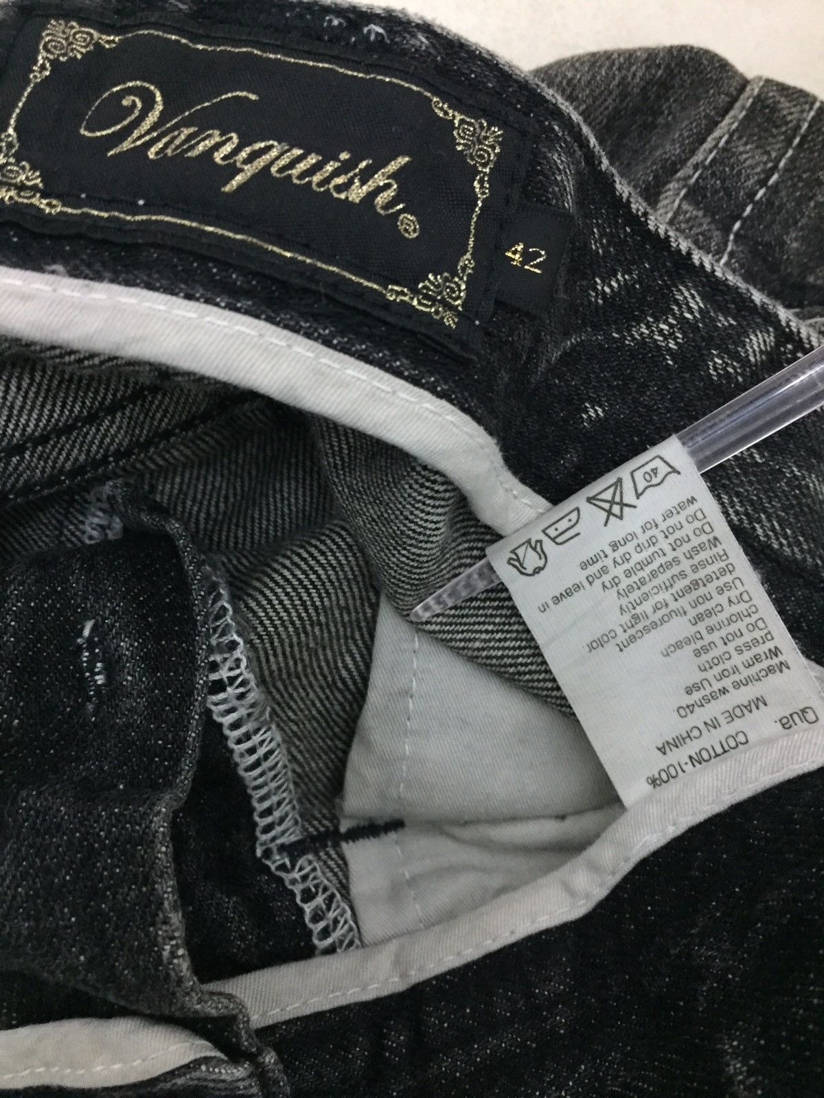 Vanquish Distressed Vanquish Gennaro Japan Denim Size US 31 - 8 Thumbnail