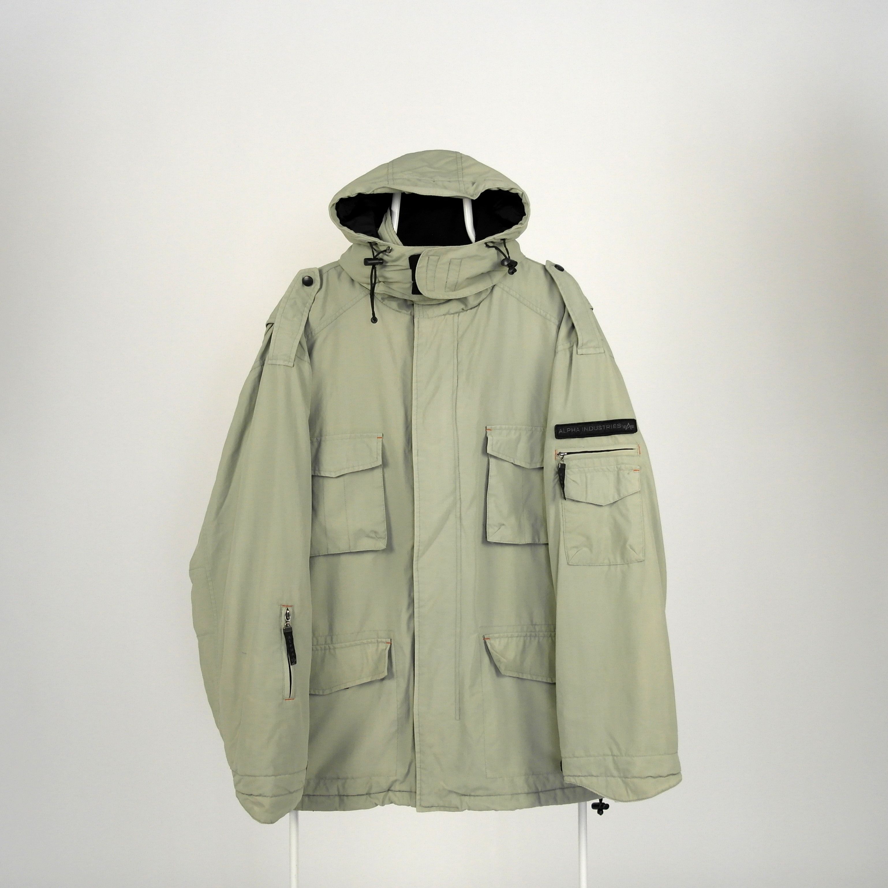 Alpha Industries Vintage Alpha Industries Ski Jacket Size US XL / EU 56 / 4 - 1 Thumbnail