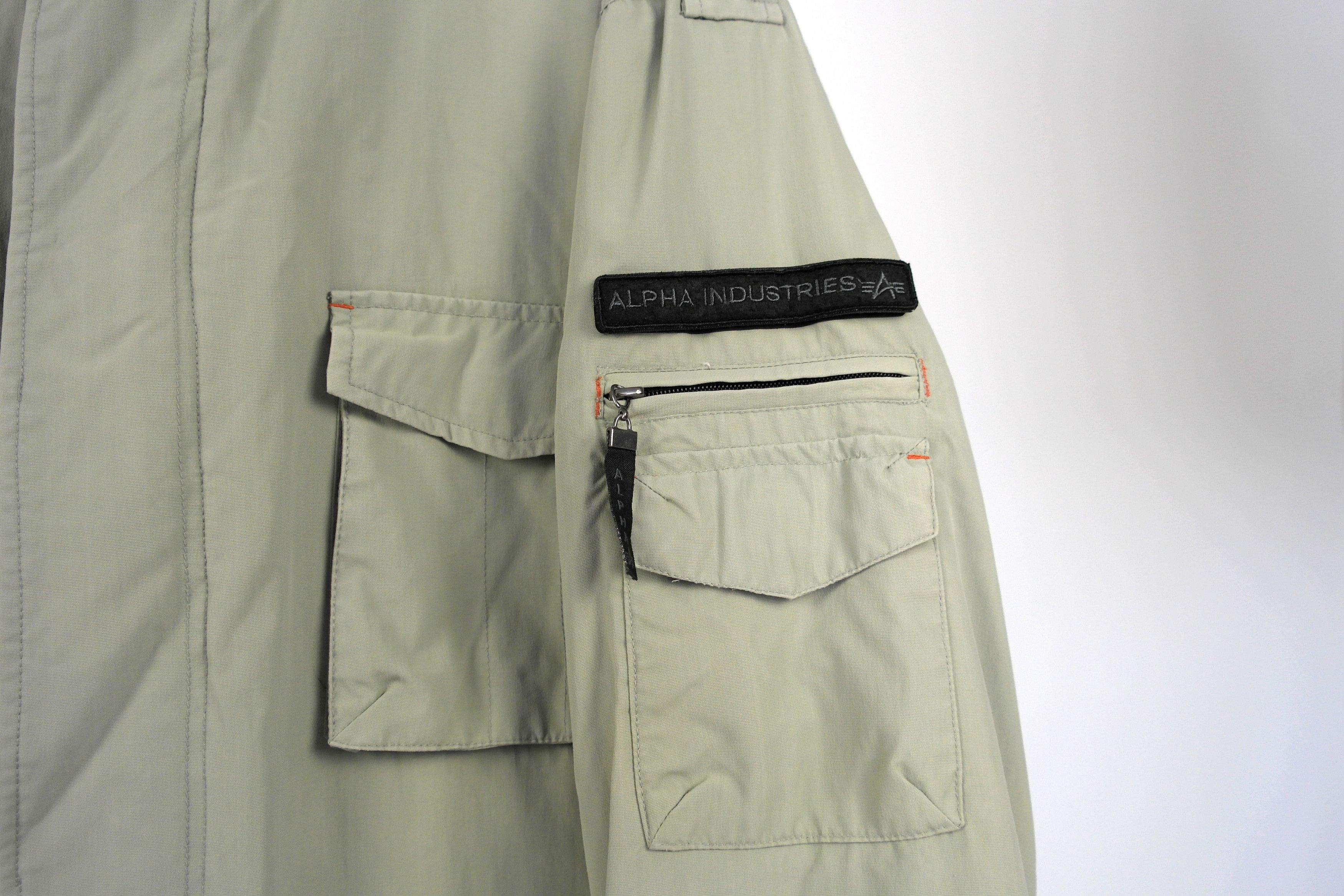 Alpha Industries Vintage Alpha Industries Ski Jacket Size US XL / EU 56 / 4 - 4 Thumbnail