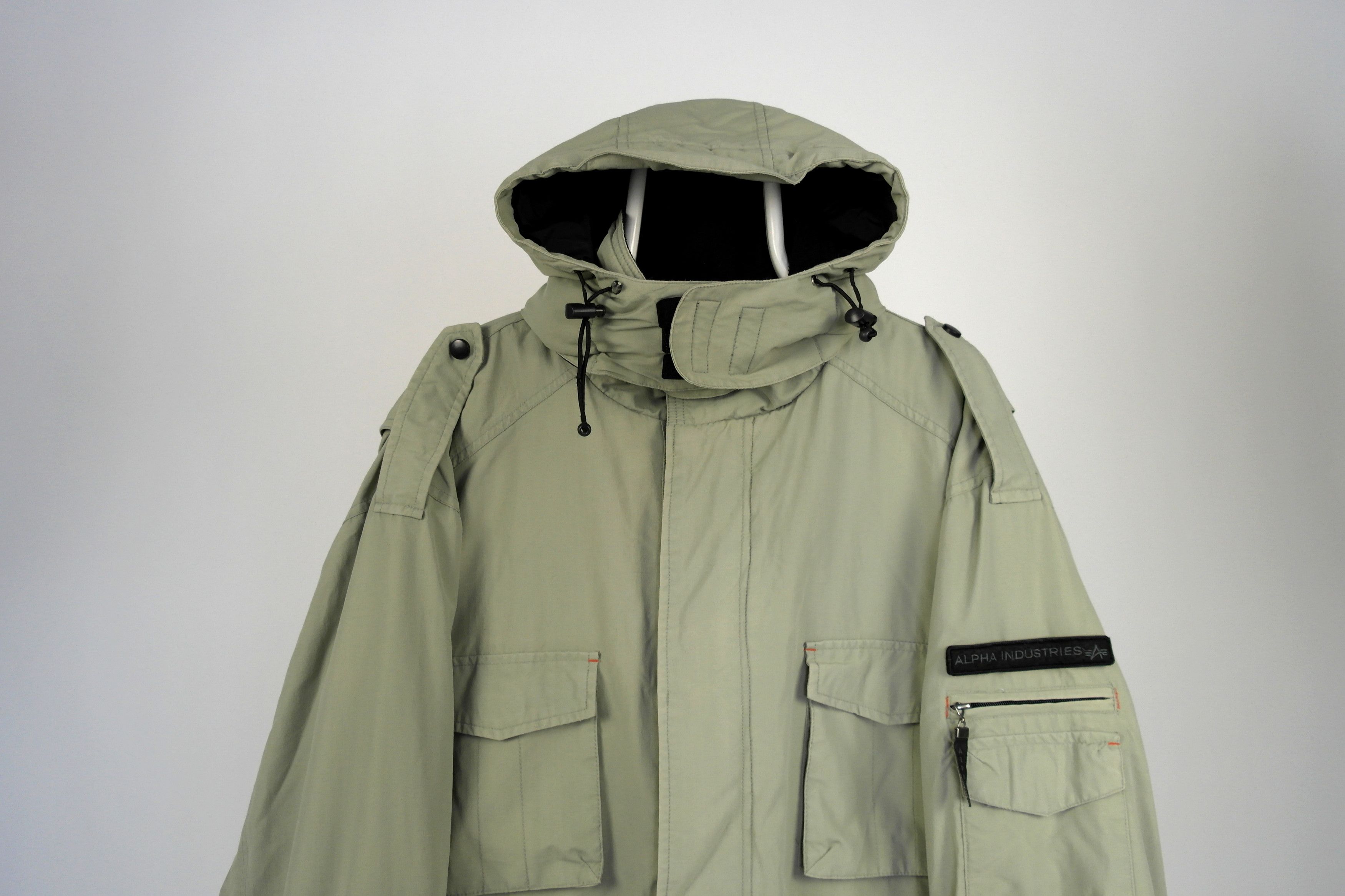 Alpha Industries Vintage Alpha Industries Ski Jacket Size US XL / EU 56 / 4 - 2 Thumbnail