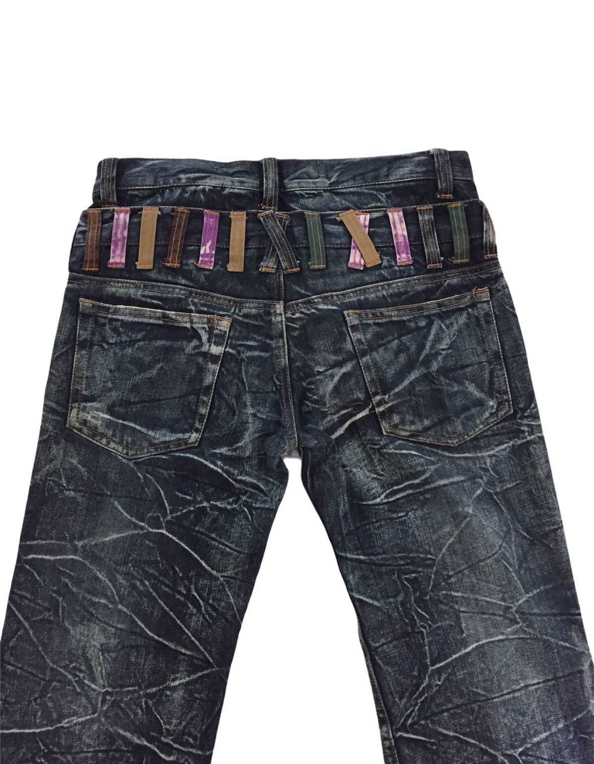 Japanese Brand Nylaus Clothing Japan Denim Design Size US 33 - 6 Thumbnail