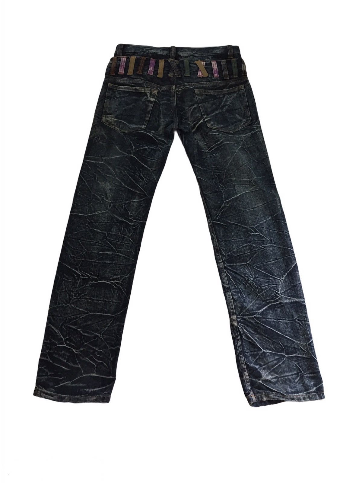 Japanese Brand Nylaus Clothing Japan Denim Design Size US 33 - 5 Thumbnail