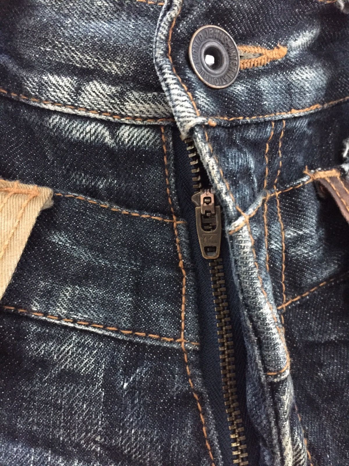 Japanese Brand Nylaus Clothing Japan Denim Design Size US 33 - 10 Thumbnail